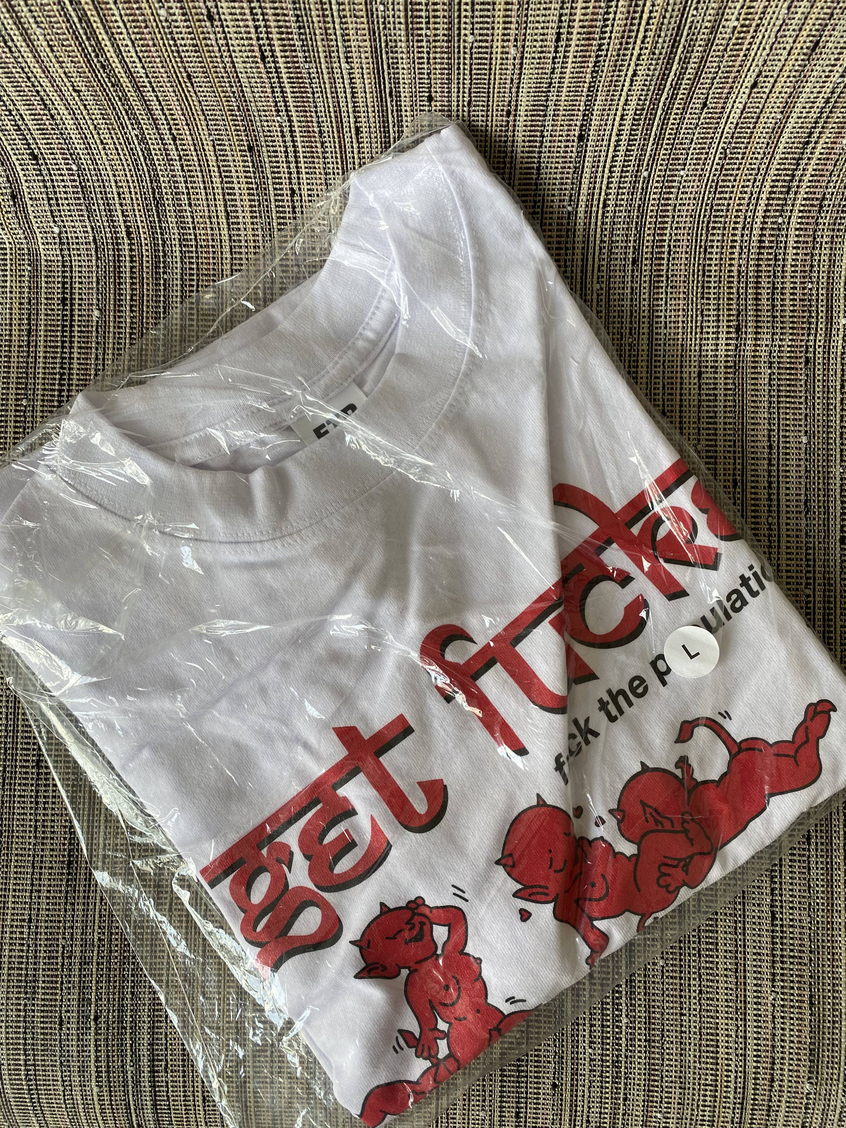 Fuck The Population FTP Get Fucked Tee White Large Fuck The Population Size US L / EU 52-54 / 3 - 1 Thumbnail