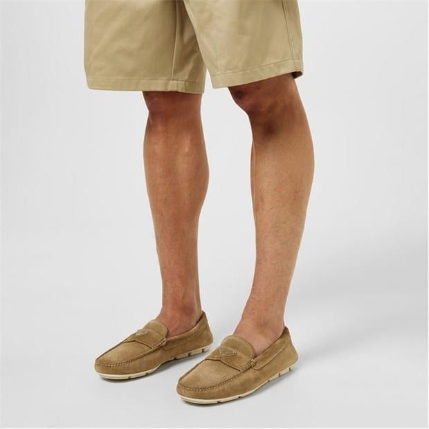 Prada PRADA Suede Driving Loafers Size US 11 / EU 44 - 2 Thumbnail