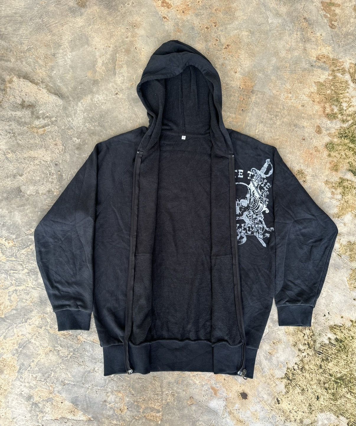 Hysteric Glamour Y2k Private Time Mistylove Skull Hoodie Size US L / EU 52-54 / 3 - 5 Thumbnail