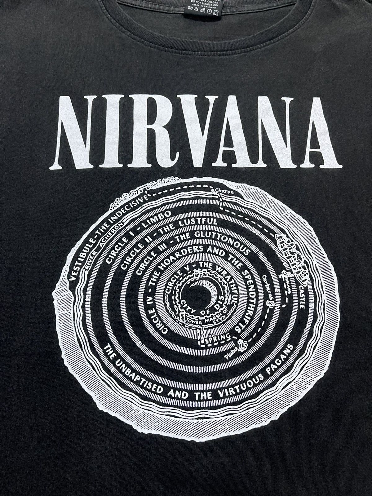 Nirvana NIRVANA VESTIBULE THE INDECISIVE TEE VERY RARE Size US XL / EU 56 / 4 - 2 Thumbnail