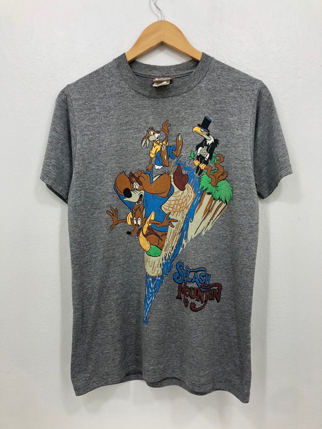 Disney × Vintage Vintage 90's Splash Mountain Disney Shirt wts01 Size US S / EU 44-46 / 1 - 3 Thumbnail
