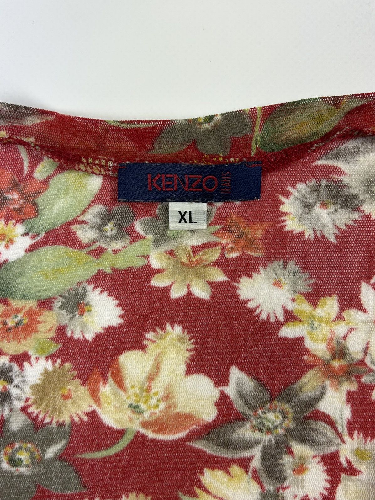 Kenzo Vintage rare Kenzo floral Blouse Shirt Size XL / US 12-14 / IT 48-50 - 6 Thumbnail