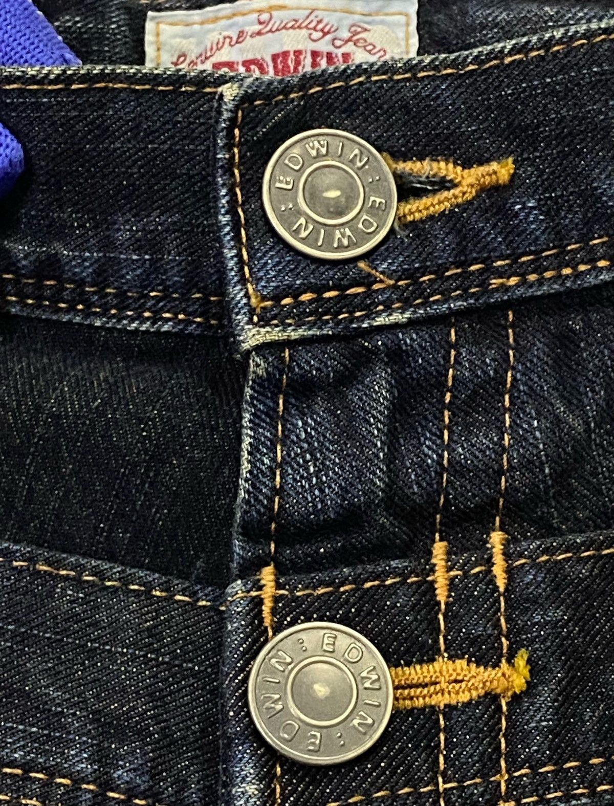 Edwin Edwin Double Waist Denim Pants Size US 30 / EU 46 - 14 Thumbnail