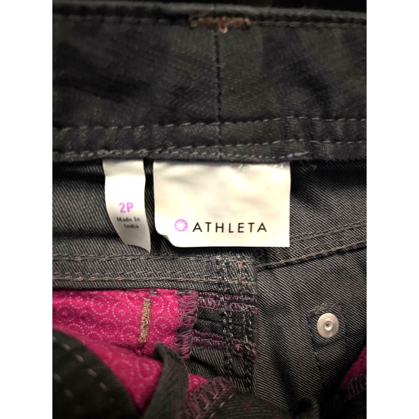 Athleta Athleta Frontier Slim Straight Jeans Size 26" / US 2 / IT 38 - 4 Thumbnail