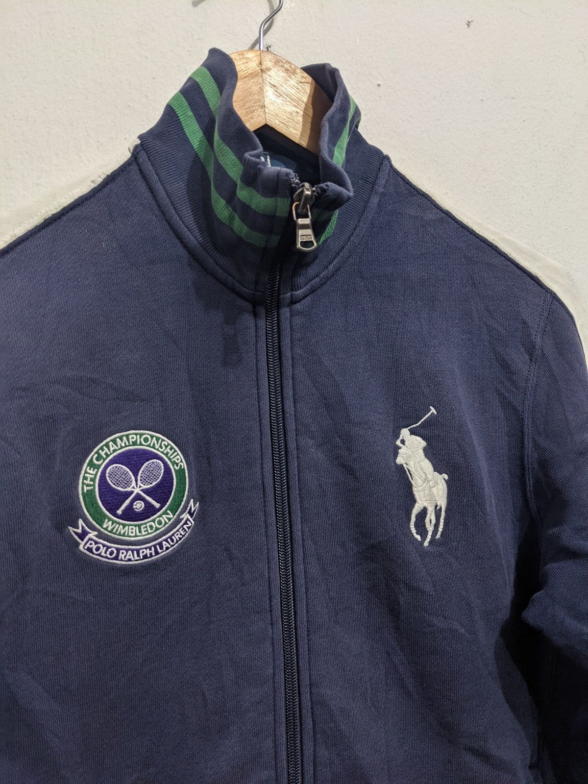 Polo Ralph Lauren × Vintage DISTRESSED POLO RALPH LAUREN TENNIS SWEATER Size US M / EU 48-50 / 2 - 3 Thumbnail