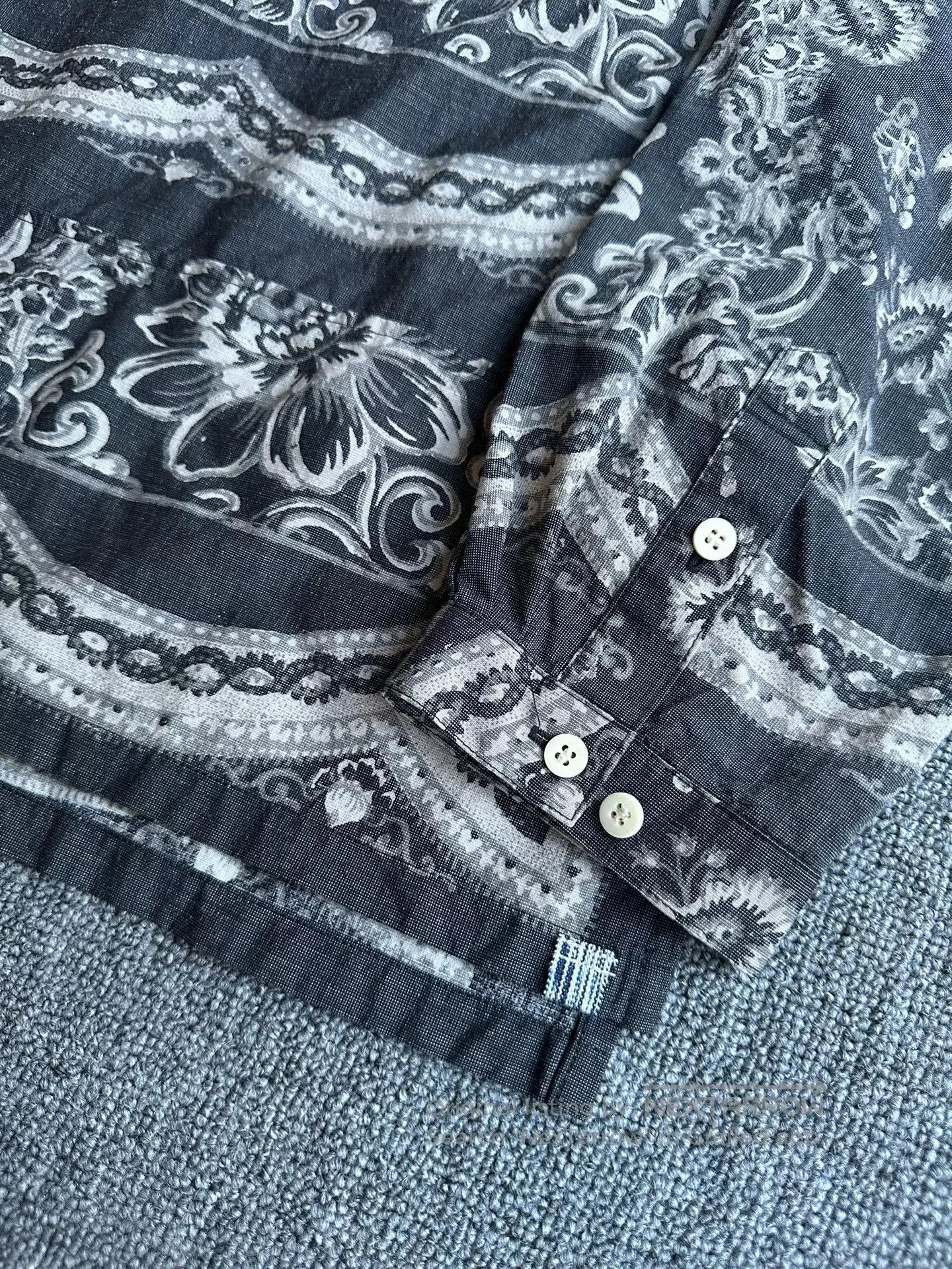 Visvim visvim Floral Tunic Shirt. Size US XL / EU 56 / 4 - 4 Thumbnail