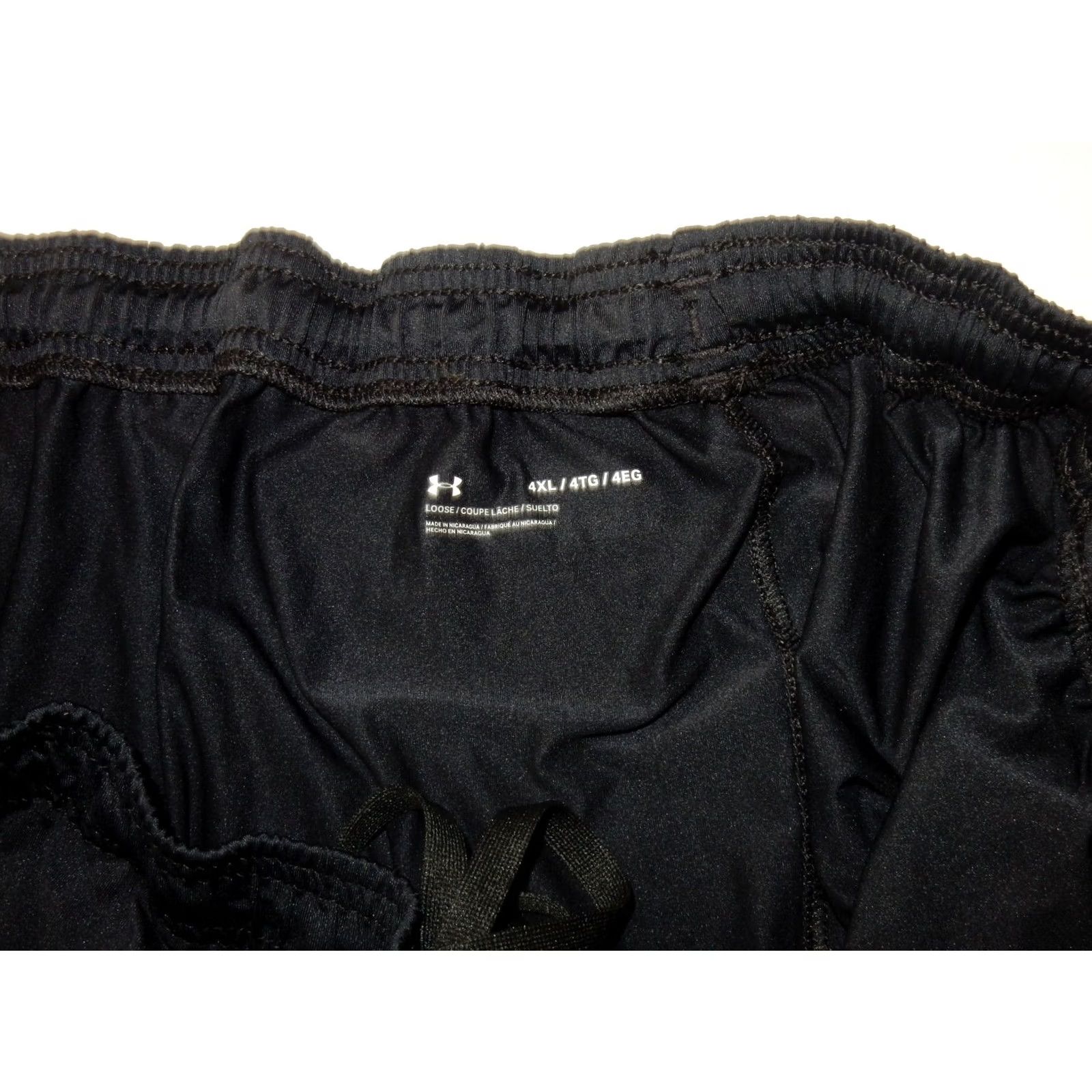 Under Armour Under Armour Men's Shorts Size 4XL Black Athletic Activewear Big & Tall Mens Size US 39 - 4 Thumbnail