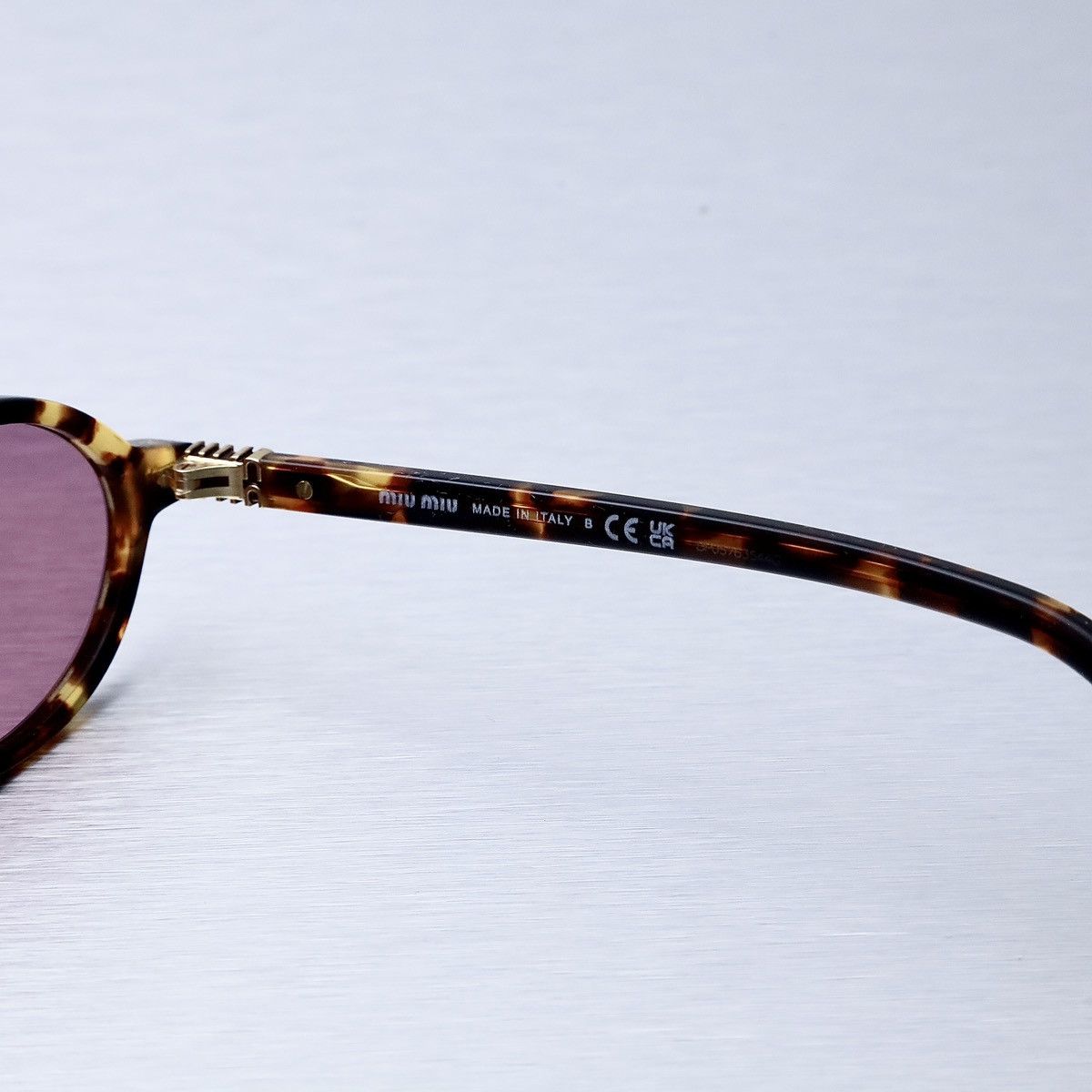 Miu Miu MIU MIU 0MU 04ZS GLASSES Size ONE SIZE - 5 Thumbnail