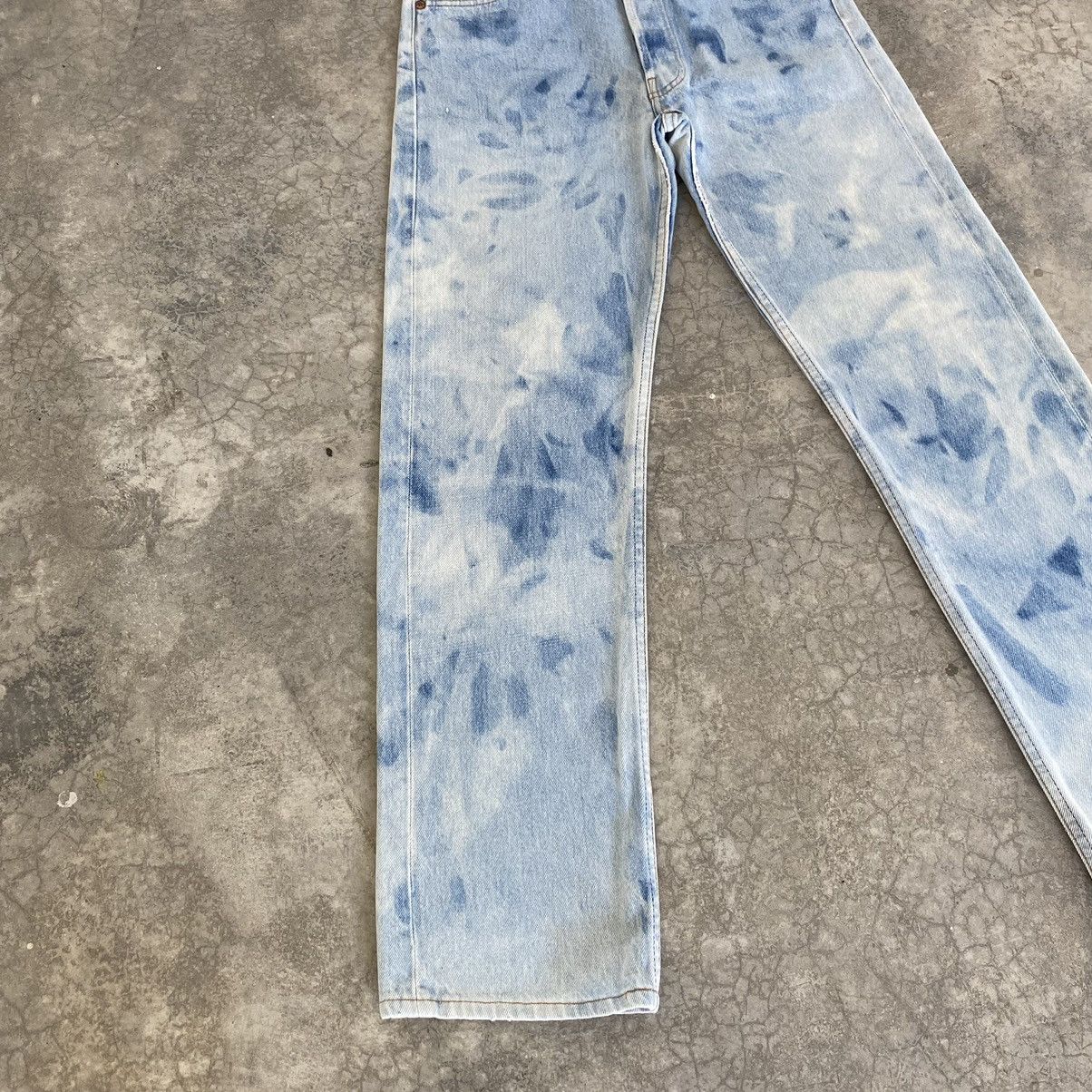 Levi's VTG Late 80’s Levis 501xx Acid Washed Blue Jeans Size US 28 / EU 44 - 7 Thumbnail