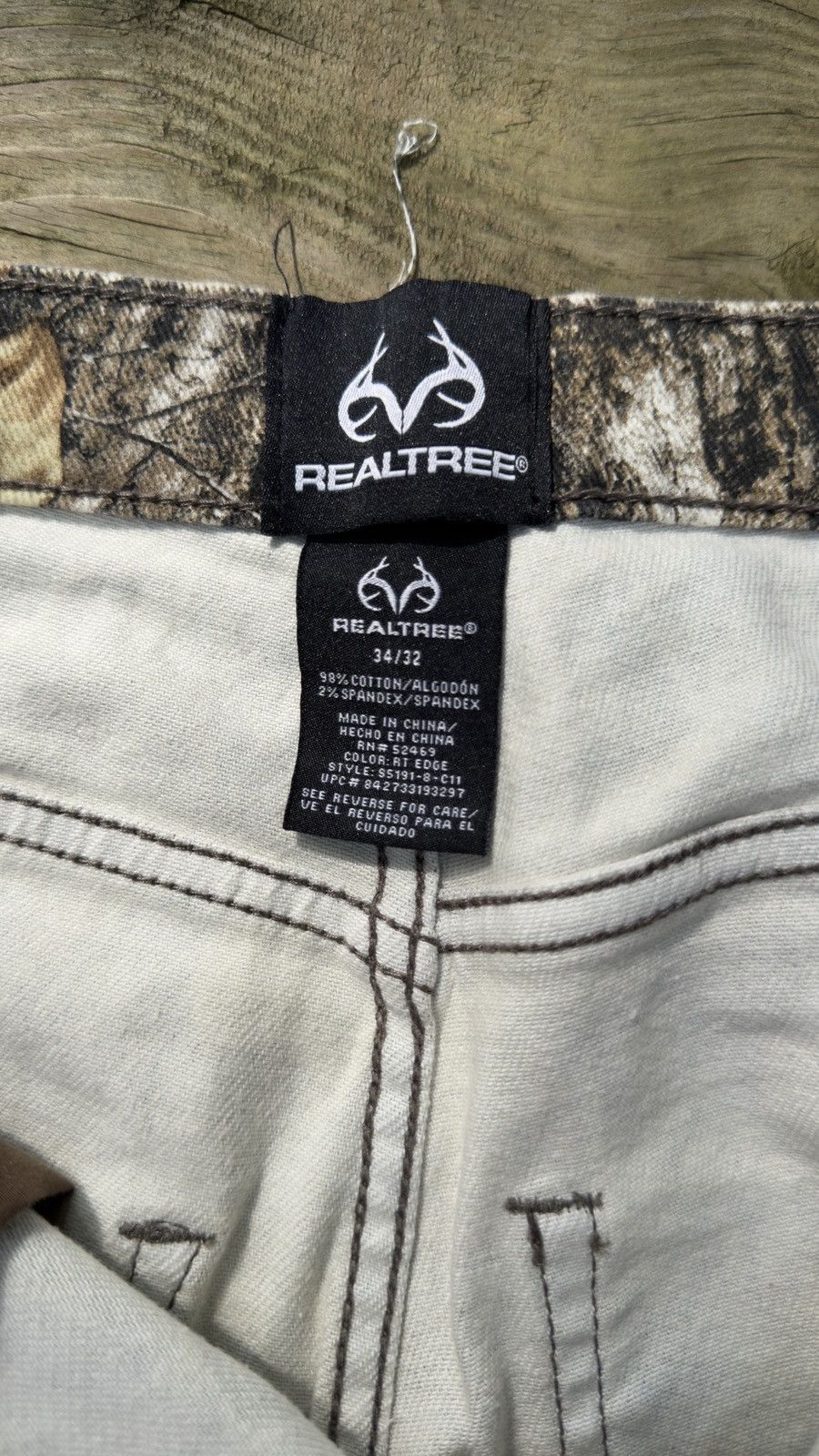Realtree Men’s Realtree Camo Pants 34x32 Size US 34 / EU 50 - 5 Thumbnail