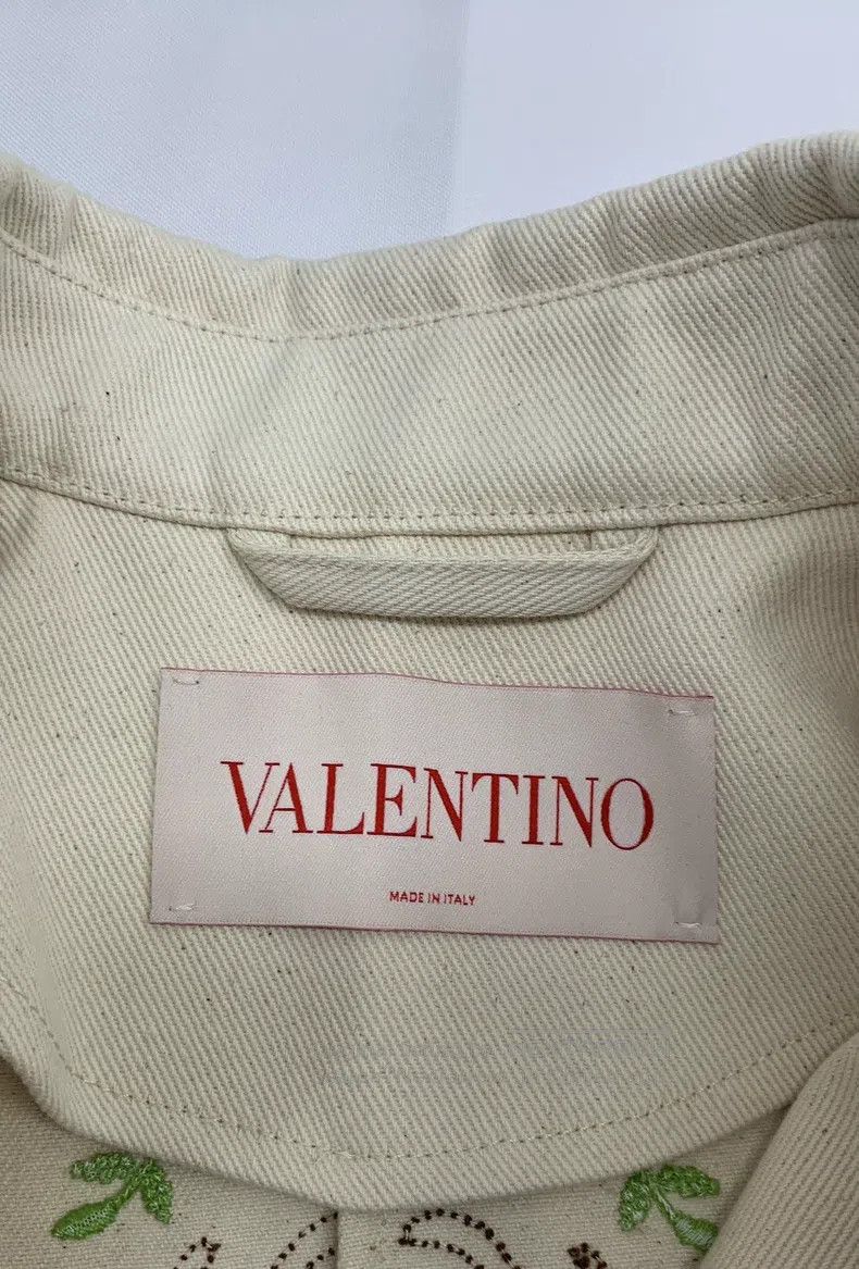 Valentino Valentino Embroidered floral single-breasted long-sleeved Size M / US 6-8 / IT 42-44 - 7 Thumbnail