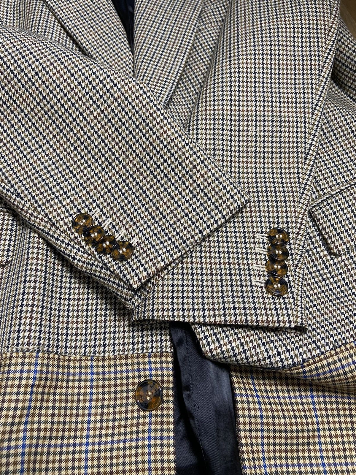 Vetements M Vetements Houndstooth Oversized two tone coat jacket Size US M / EU 48-50 / 2 - 6 Thumbnail