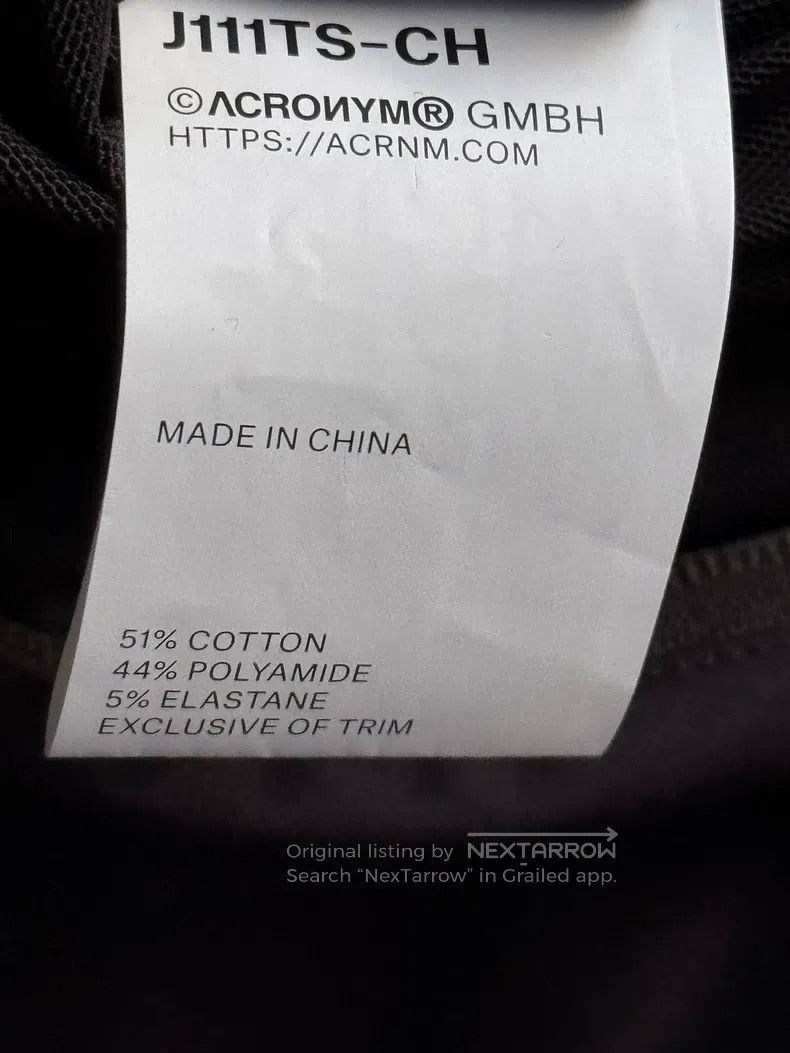 Acronym Acronym Black jackets Size US L / EU 52-54 / 3 - 5 Thumbnail