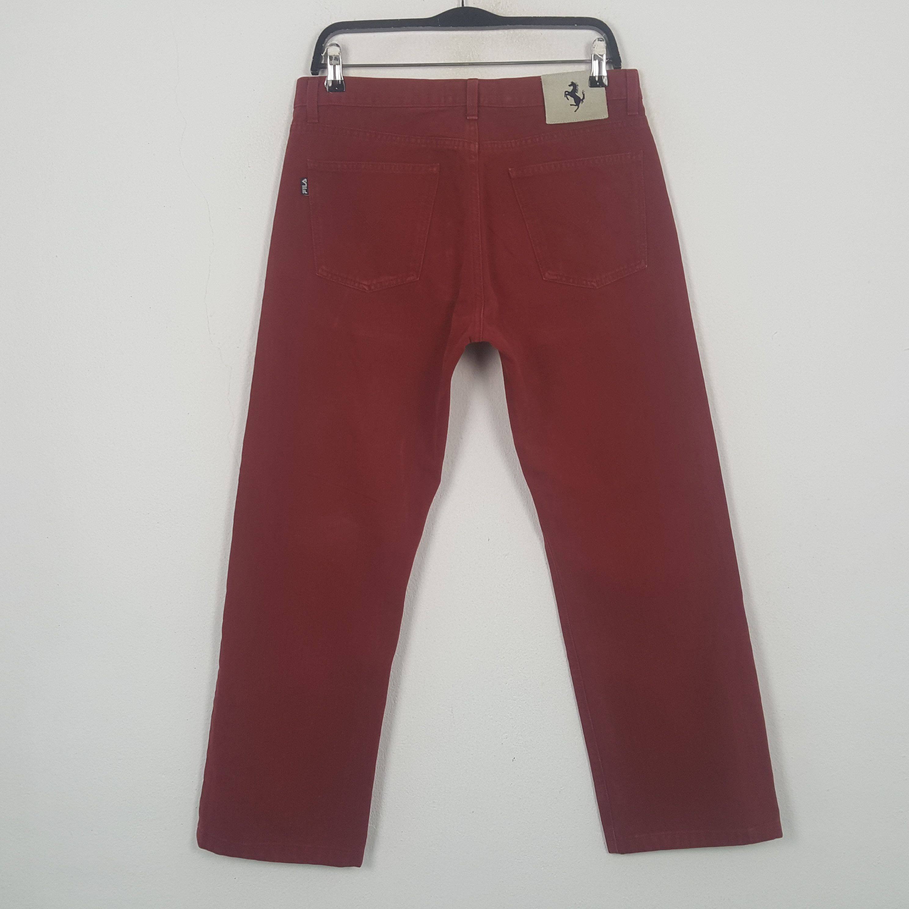 Fila Fila X Ferrari Trousers Pants C297N8 Size US 32 / EU 48 - 4 Thumbnail