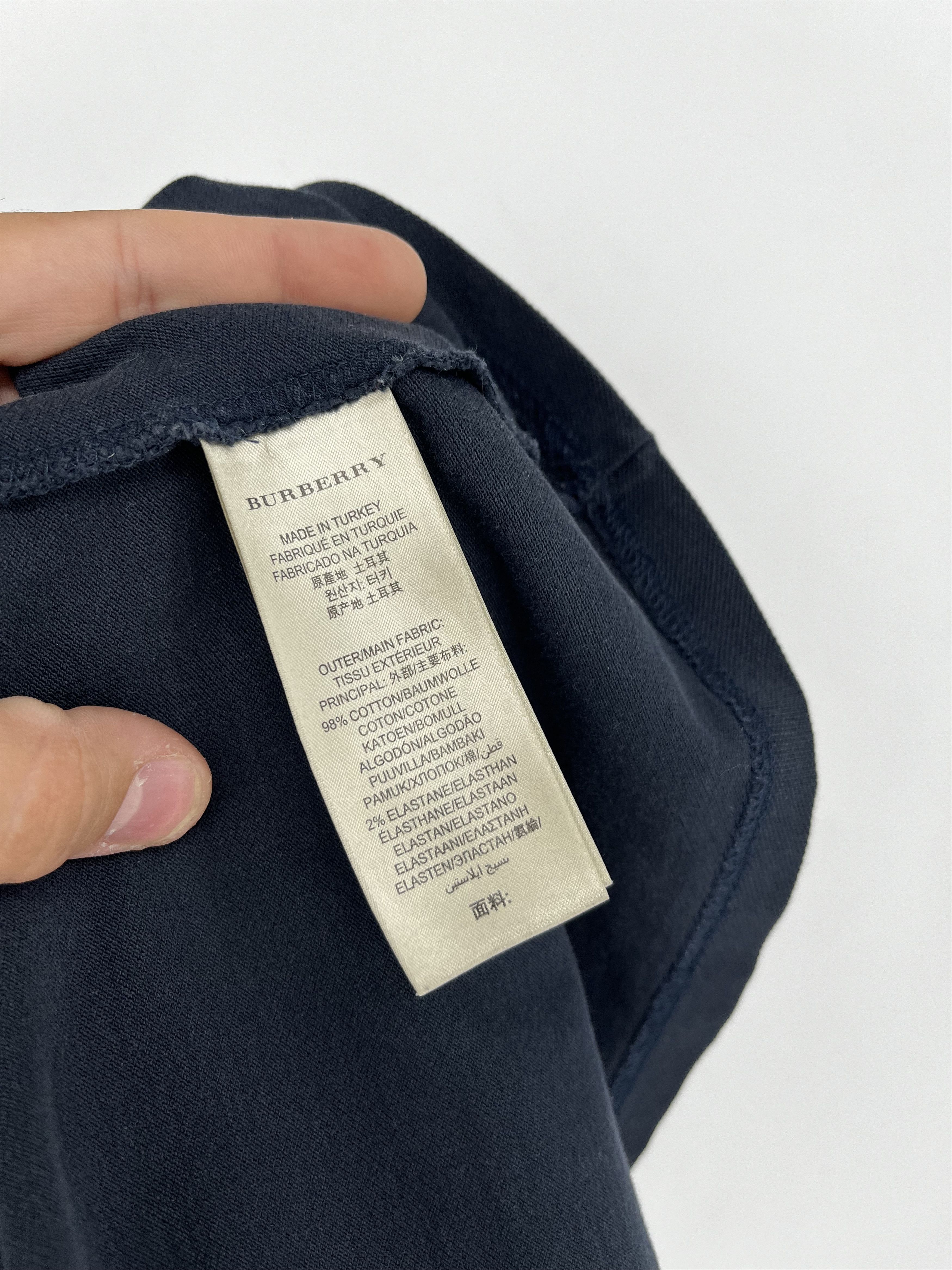 Burberry Vintage Y2K Burberry Brit Polo T-Shirt Size-M Size M / US 6-8 / IT 42-44 - 7 Thumbnail