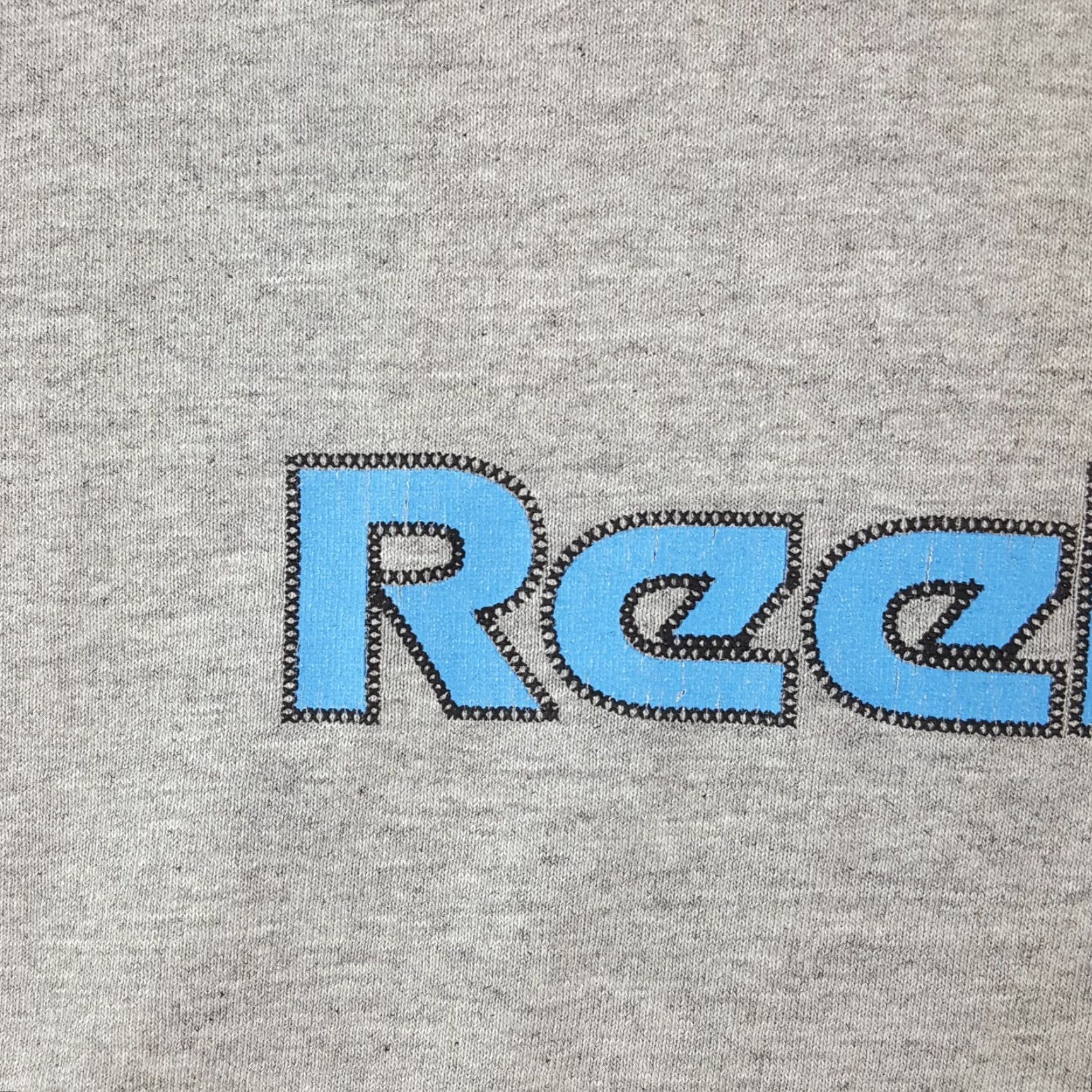 Reebok Vintage Reebok 90s Heather Gray Logo T-Shirt Men XL Short Sleeve Retro Athletic Sports Size US XL / EU 56 / 4 - 3 Thumbnail