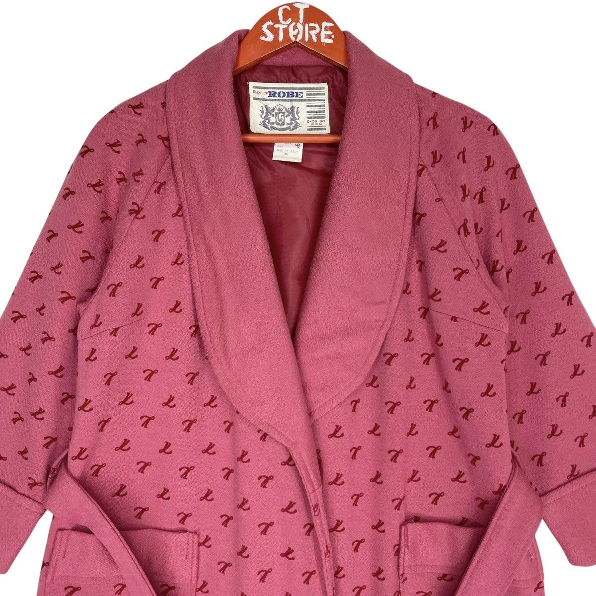 Vintage Excellent Robe Monogram Bathrobe Size M Size US M / EU 48-50 / 2 - 3 Thumbnail