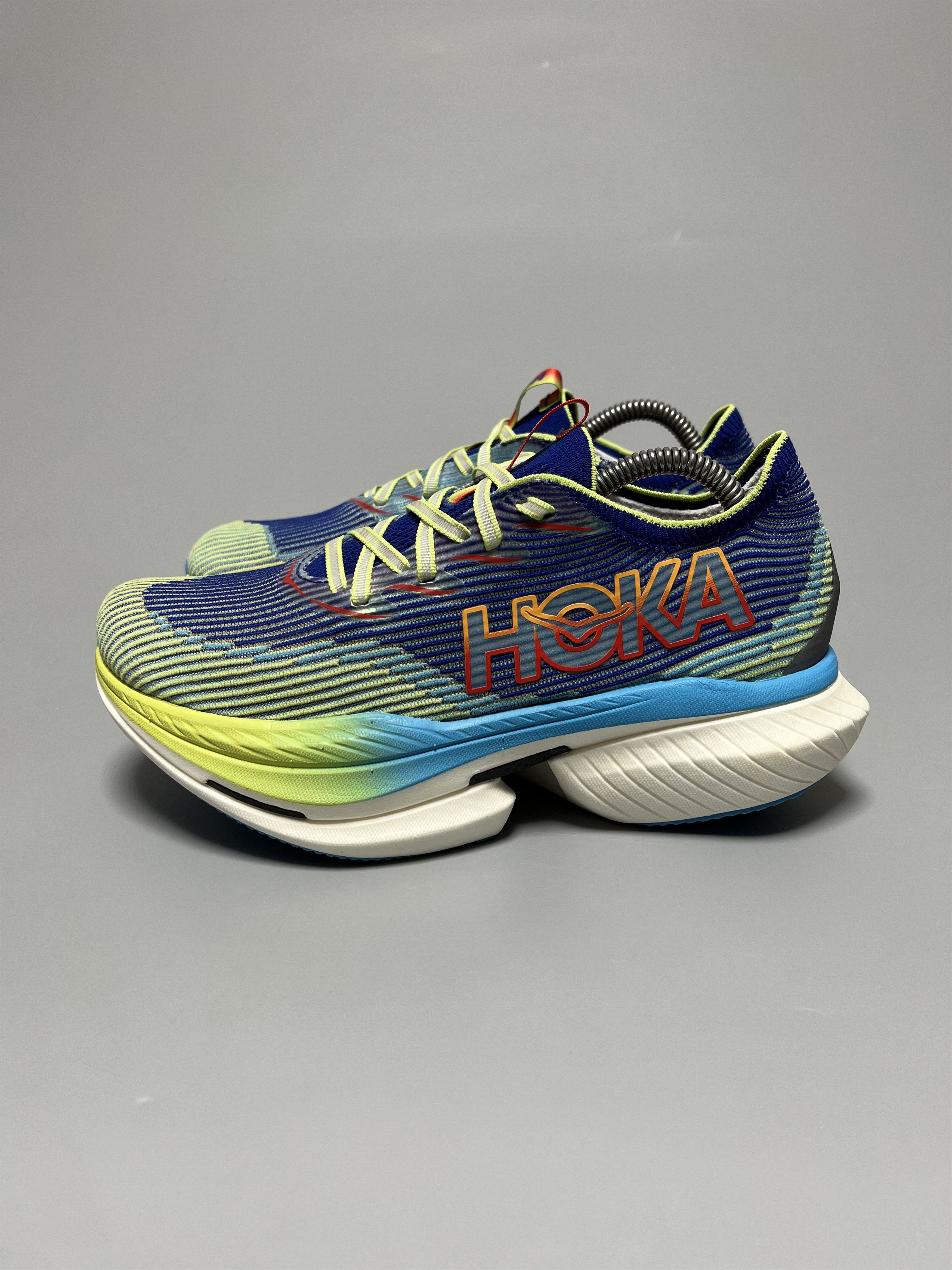Hoka Hoka One One Celio X1 Evening Sky Lettuce Running Shoes Size US 7 / EU 40 - 2 Thumbnail