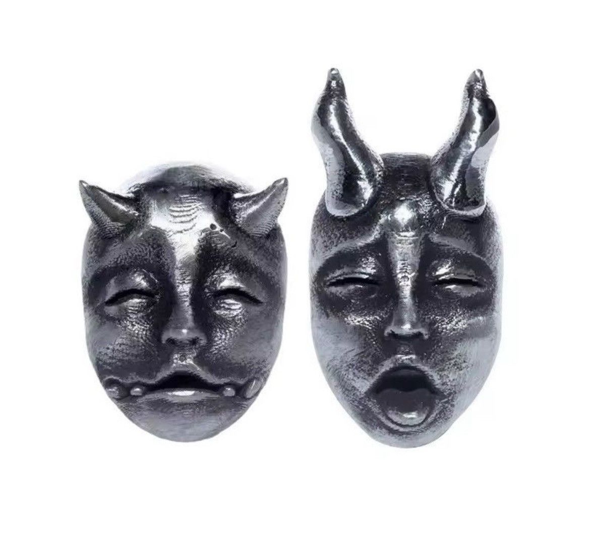 Jewelry × Vintage Retro Demon Punk Gothic Rock Earrings Size ONE SIZE - 5 Thumbnail
