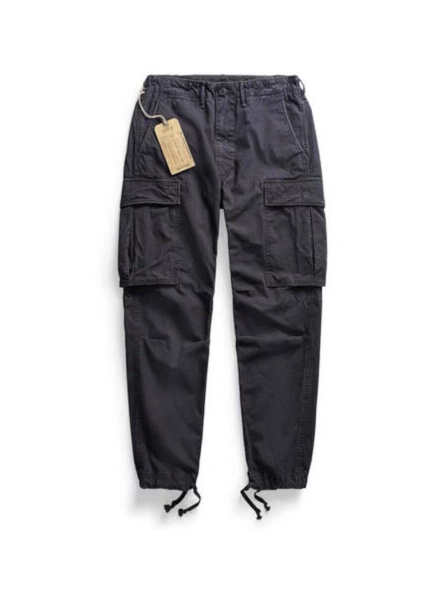 RRL Ralph Lauren RRL Vintage Washed Cargo Pants Size US 34 / EU 50 - 1 Thumbnail