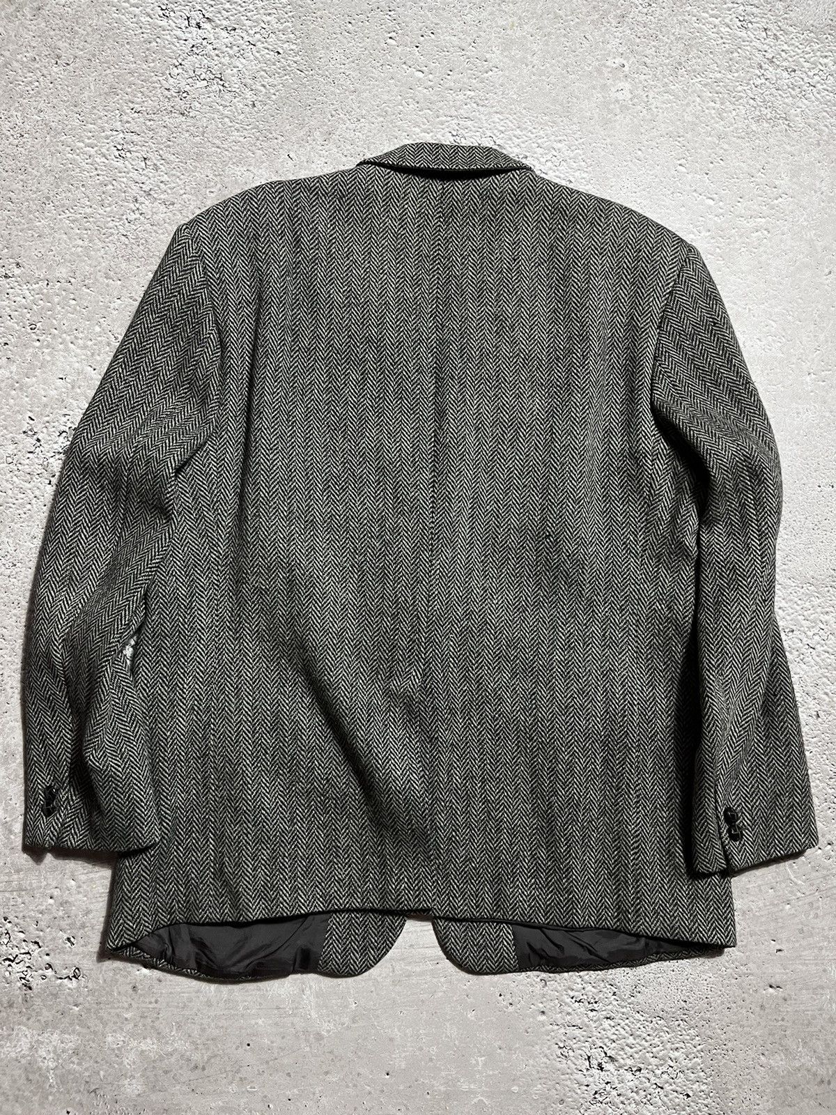 Designer × Harris Tweed Vintage Harris Tweed Wool Blazer Jacket Size US XL / EU 56 / 4 - 10 Thumbnail