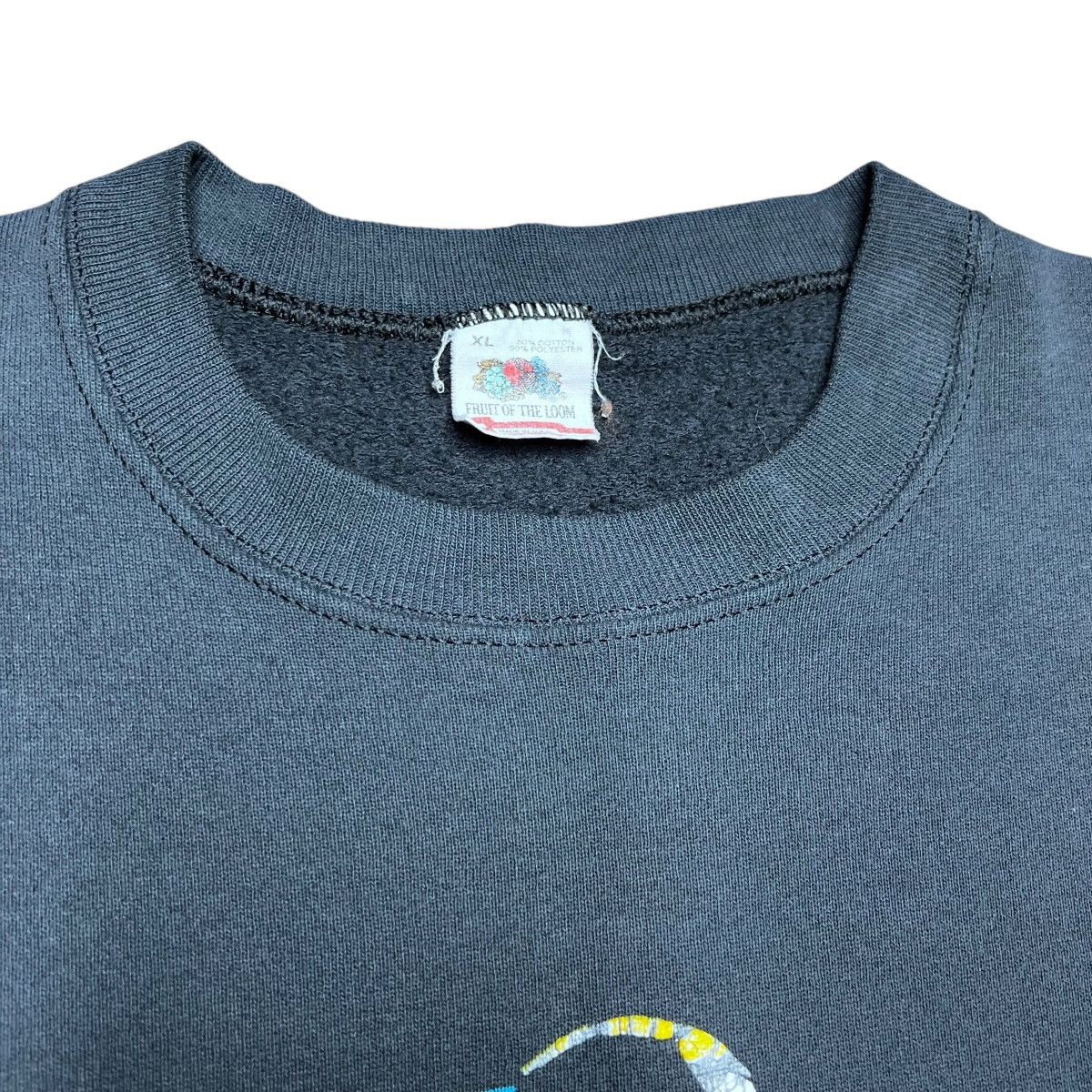 NFL Vtg 1991 NFL Denver Broncos Player Art Spell Out Sweatshirt Size US XL / EU 56 / 4 - 2 Thumbnail
