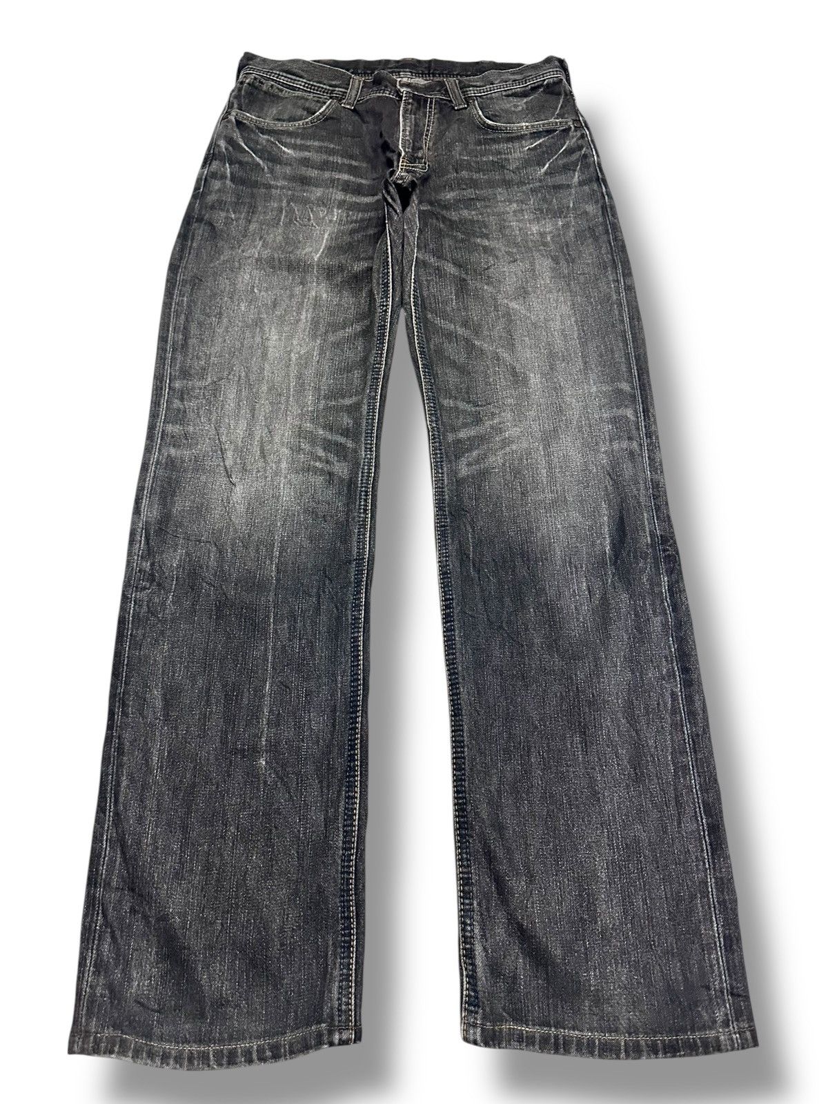 Wrangler Wrangler Vintage Straight Loose With Faded Wash & Striked Size US 32 / EU 48 - 1 Thumbnail
