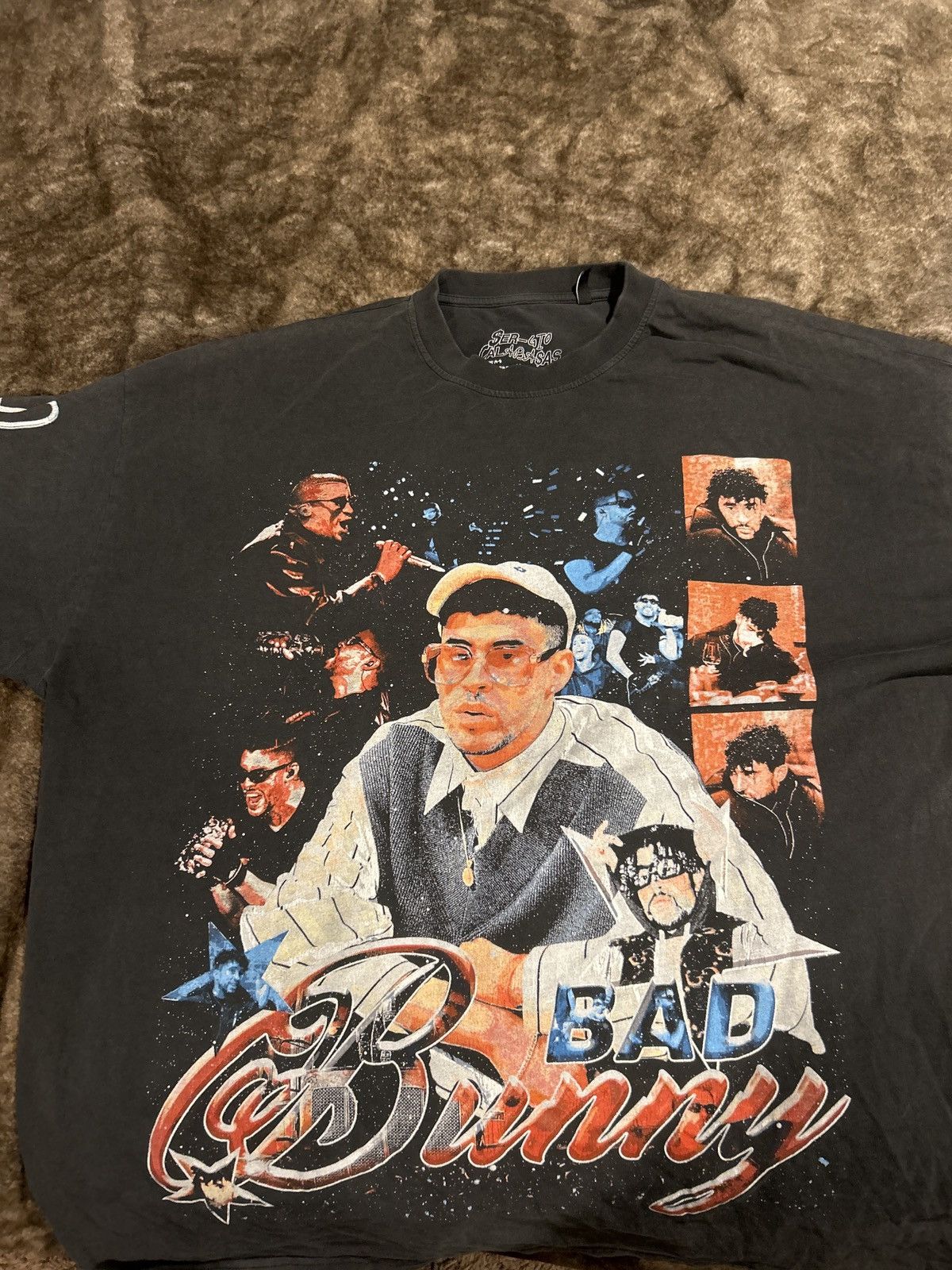 Sergio Calabasas Sergio Calabasas Bad Bunny Tshirt Size US XXL / EU 58 / 5 - 2 Thumbnail