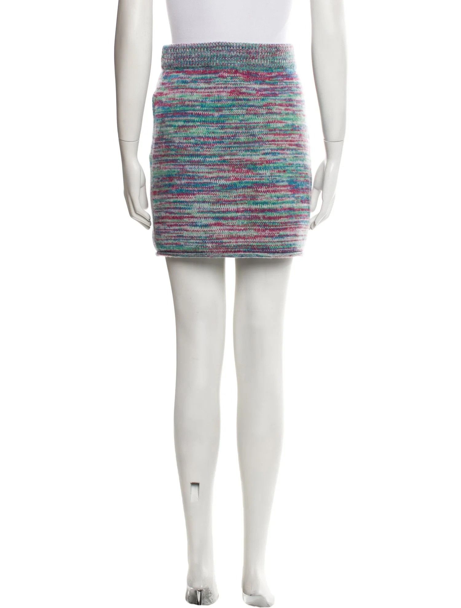 The Elder Statesman $750 The Elder Statesman Cashmere Ecstasy Mini Skirt Size 28" / US 6 / IT 42 - 10 Thumbnail