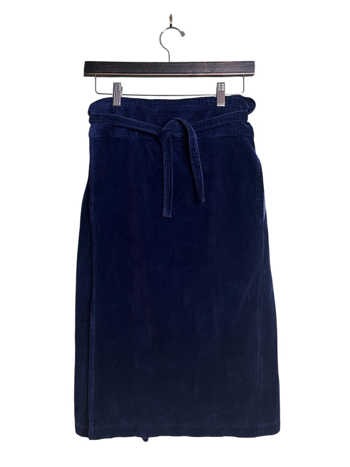 Comme des Garcons Vintage Comme des Garçons Corduroy Wrap Skirt Pleated Size 30" / US 8 / IT 44 - 4 Thumbnail