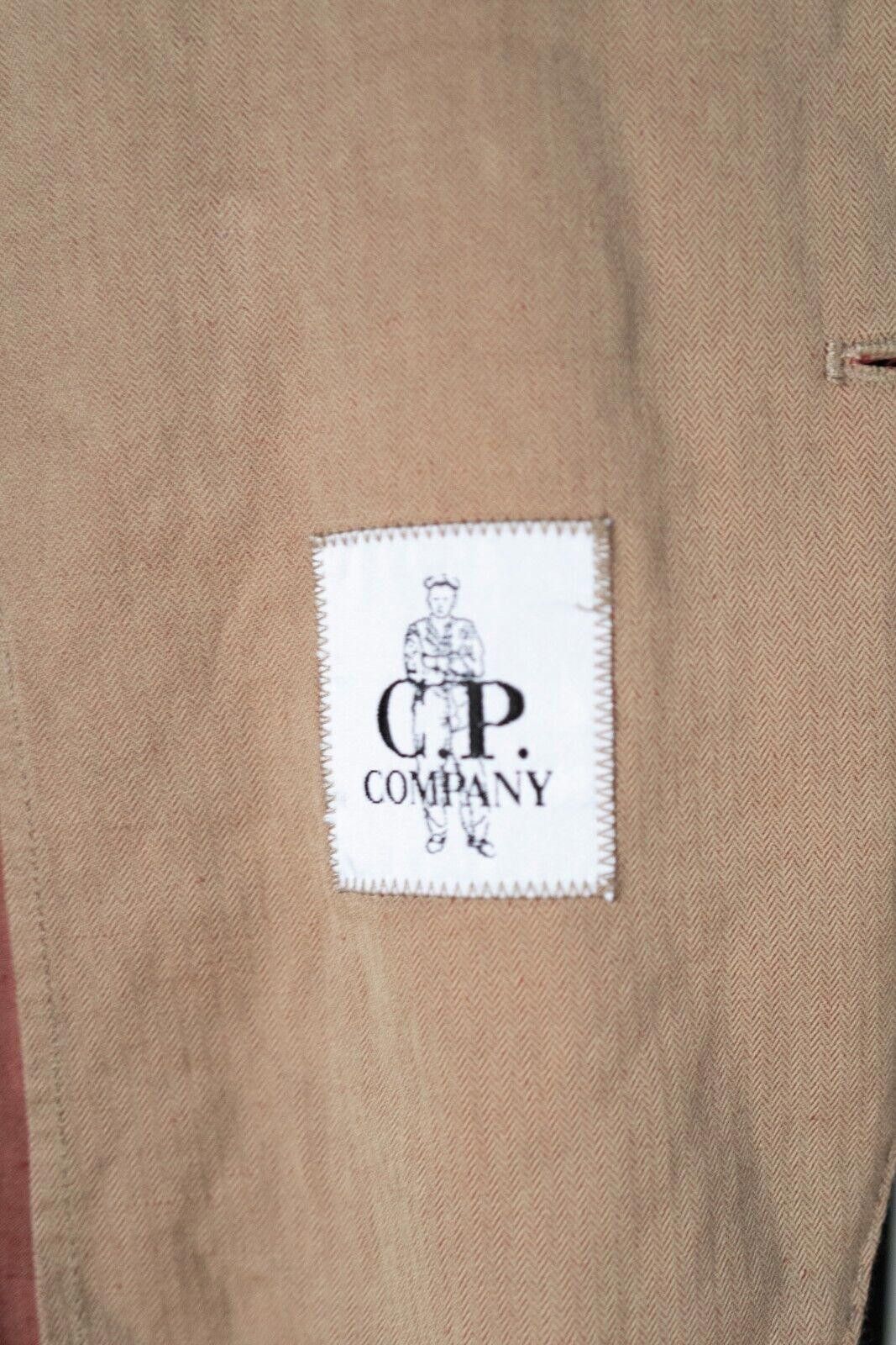 C.P. Company Vintage C.P. Company Tan Linen Blazer Sz. XL Size US XL / EU 56 / 4 - 8 Thumbnail