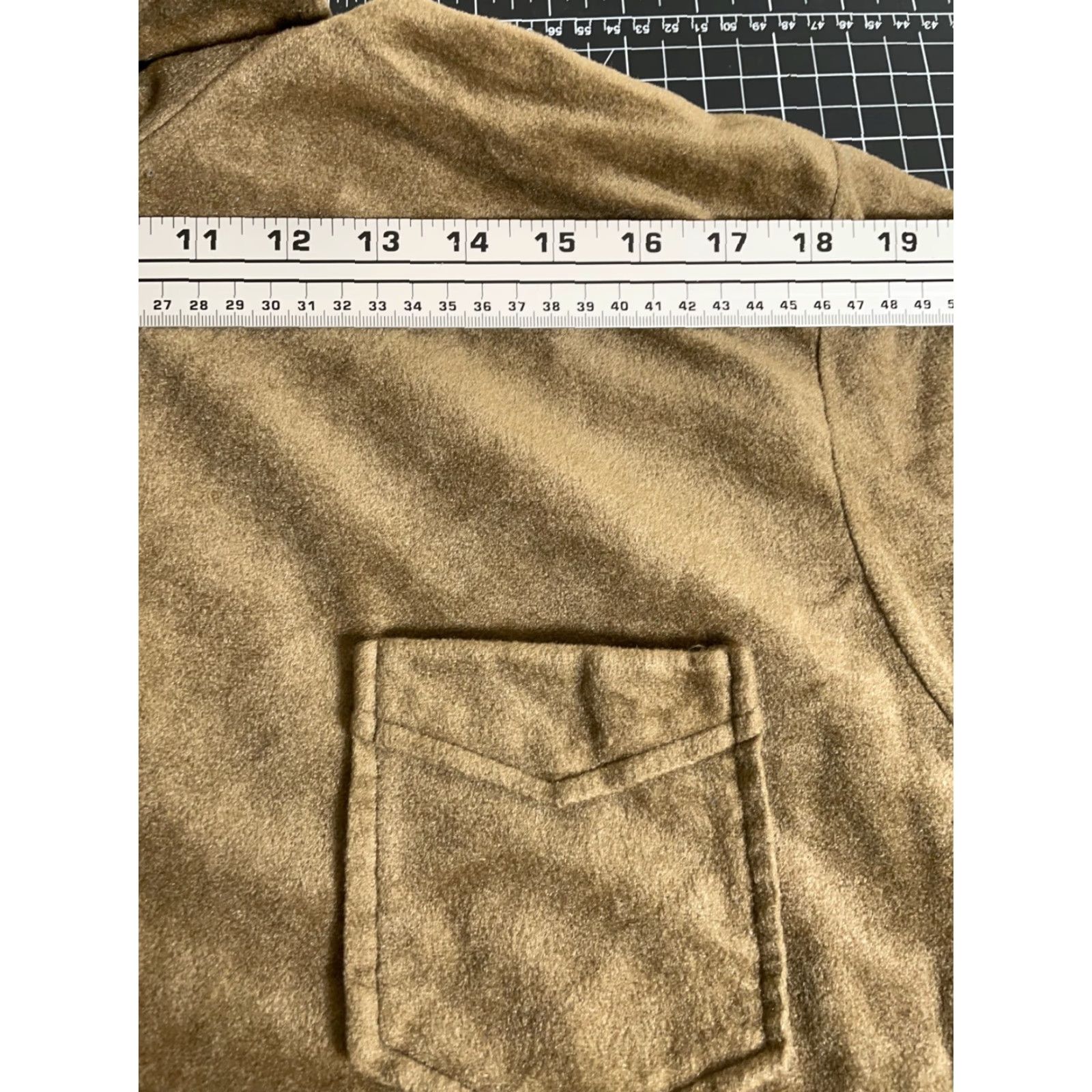 Vintage VINTAGE Drummond Men's Polo Shirt Long Sleeve Adult Large Brown Green 80s Retro Mod Casual Size US L / EU 52-54 / 3 - 7 Thumbnail