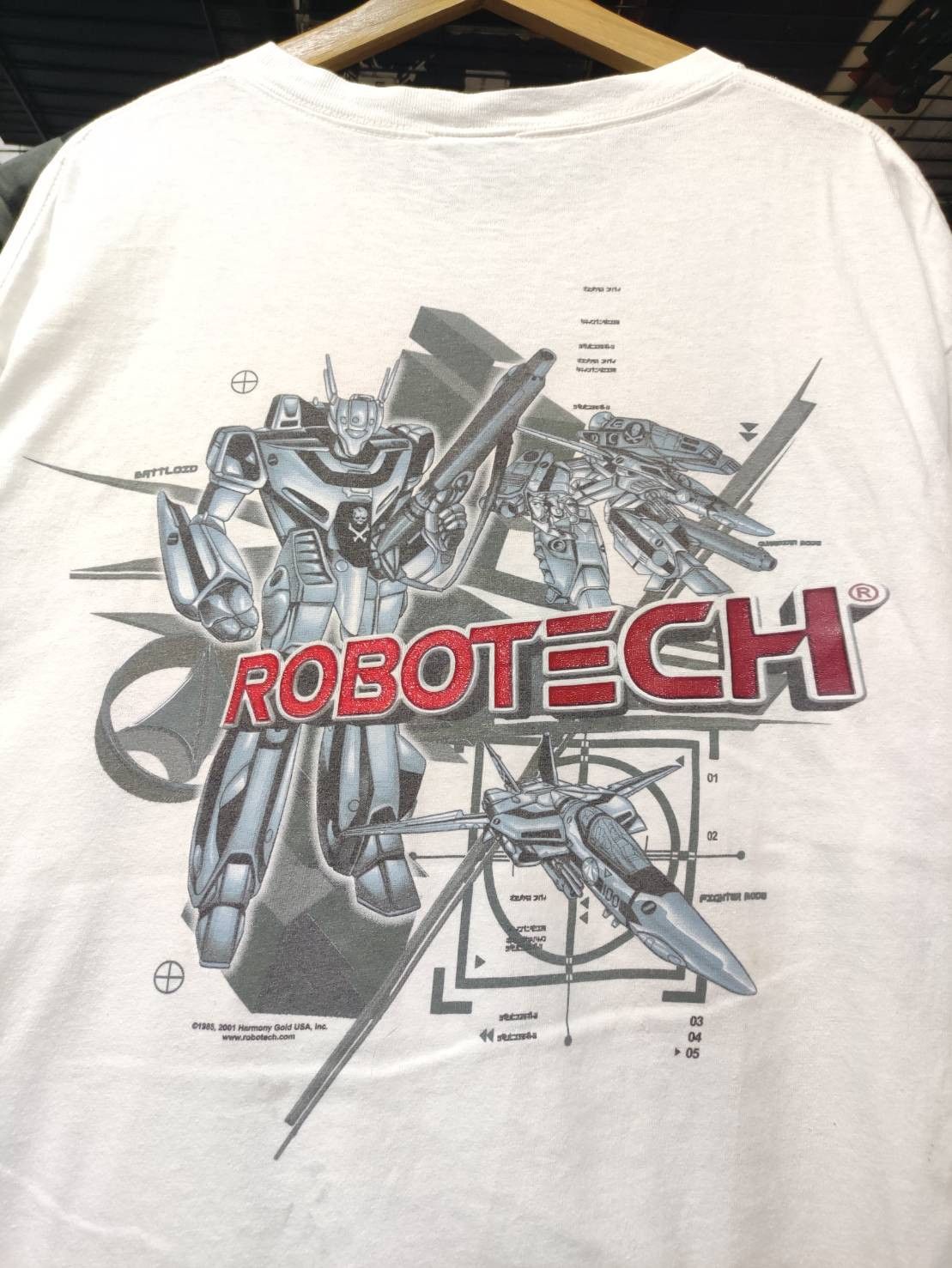 Anime Vtg 00's Robotech Promo Anime ODM T-Shirt Size US XL / EU 56 / 4 - 1 Thumbnail