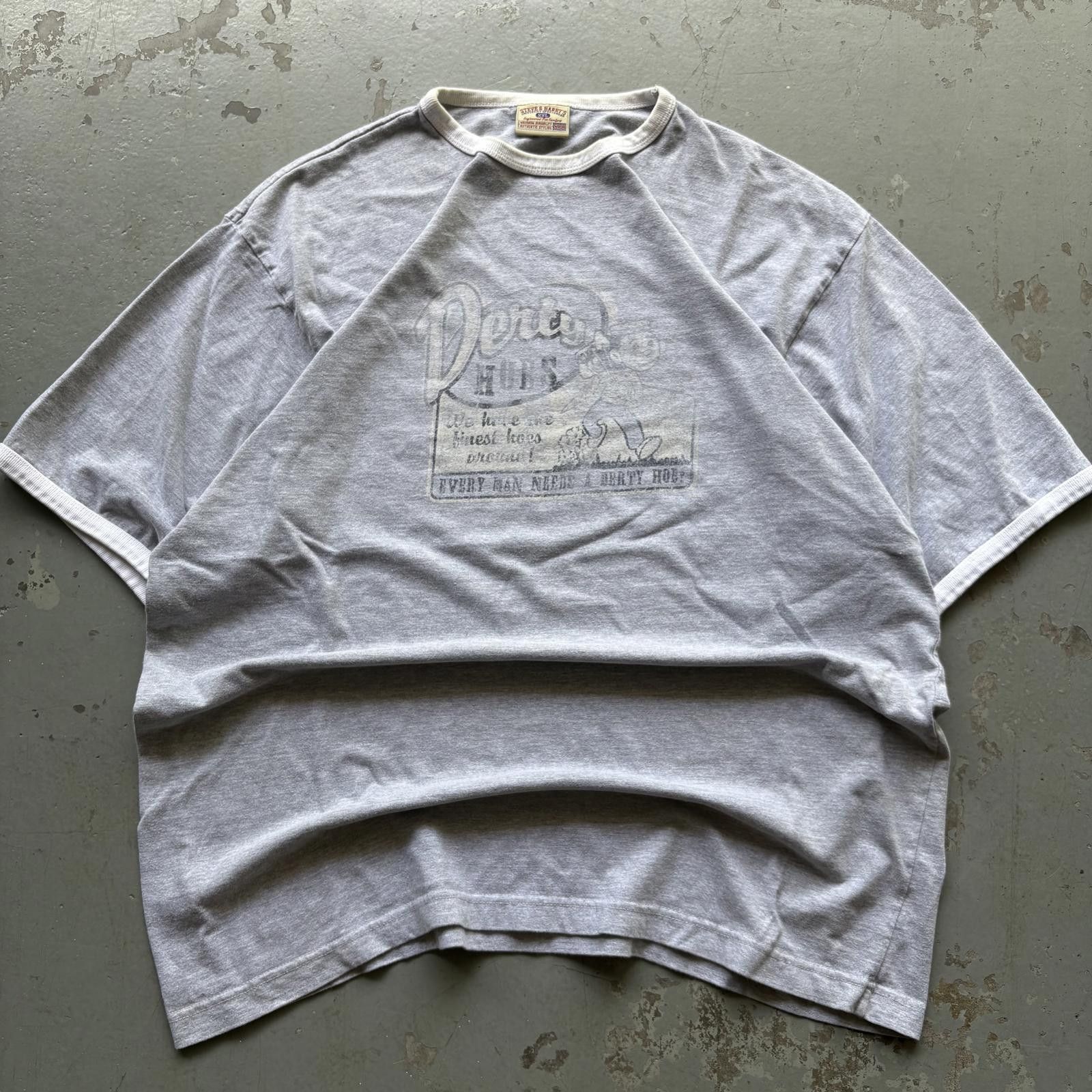 Steve And Barrys × Vintage Vintage Y2K Every Man Needs A Dirty Hoe Grunge Funny Shirt Size US XXL / EU 58 / 5 - 1 Thumbnail