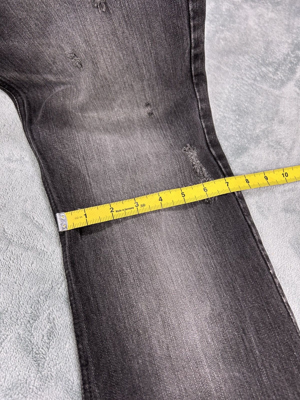Japanese Brand Rupert Edge Distressed Flared Denim Pants. s0204 Size US 32 / EU 48 - 13 Thumbnail