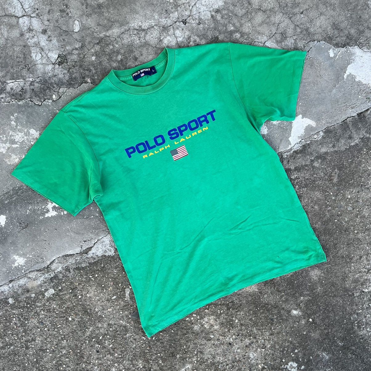Polo Ralph Lauren × Vintage Polo Sport Ralph Lauren Short Sleeve T Shirt Logo Tee y2k Size US L / EU 52-54 / 3 - 3 Thumbnail