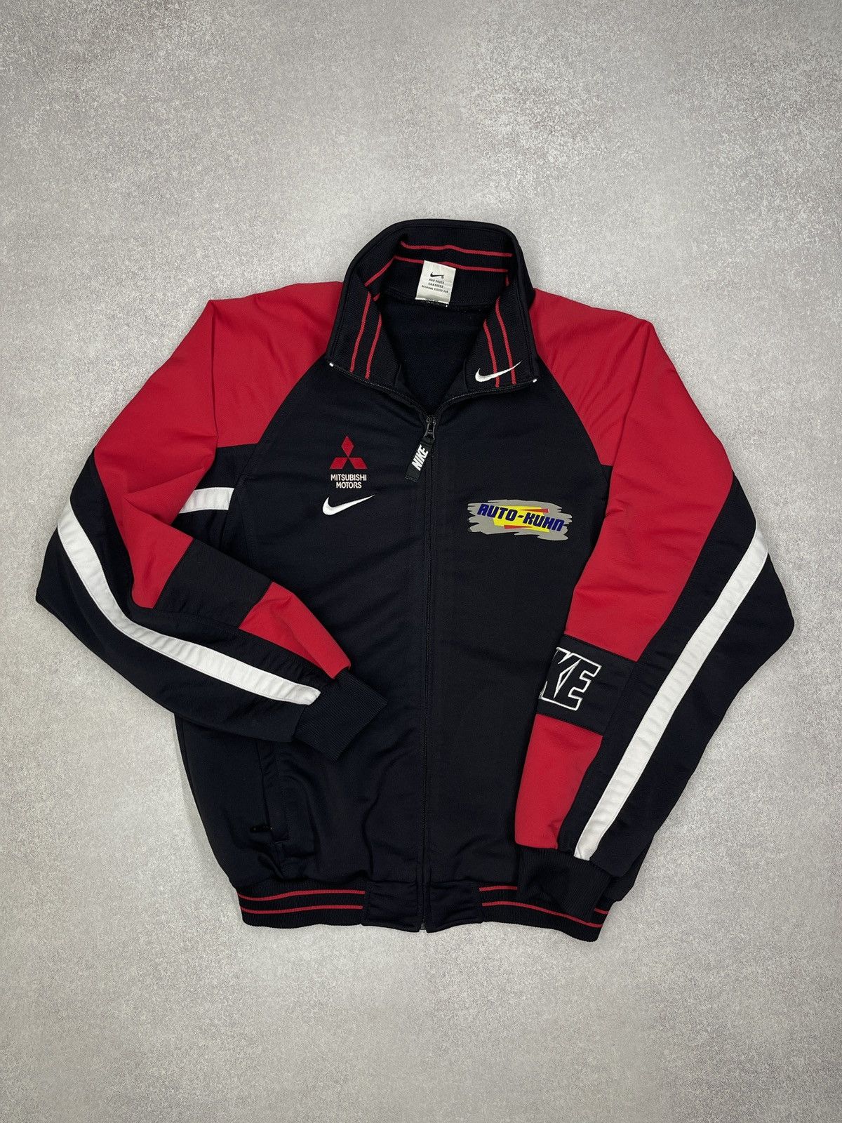 Nike Racing Mitsubishi Motors Track Jacket Double Logo