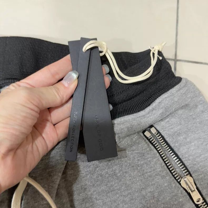 Fear of God Fear of God 5th main line heavy cotton drawstring shorts Size US 30 / EU 46 - 4 Thumbnail