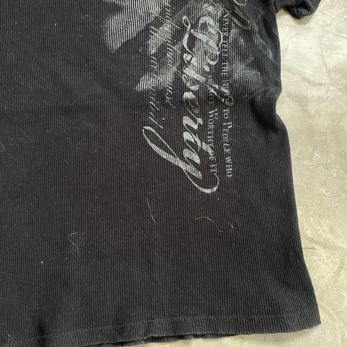Tornado Mart 2000s Beaumere Imortal Design Vkei Style V Neck Poem T-Shirt Size US M / EU 48-50 / 2 - 6 Thumbnail