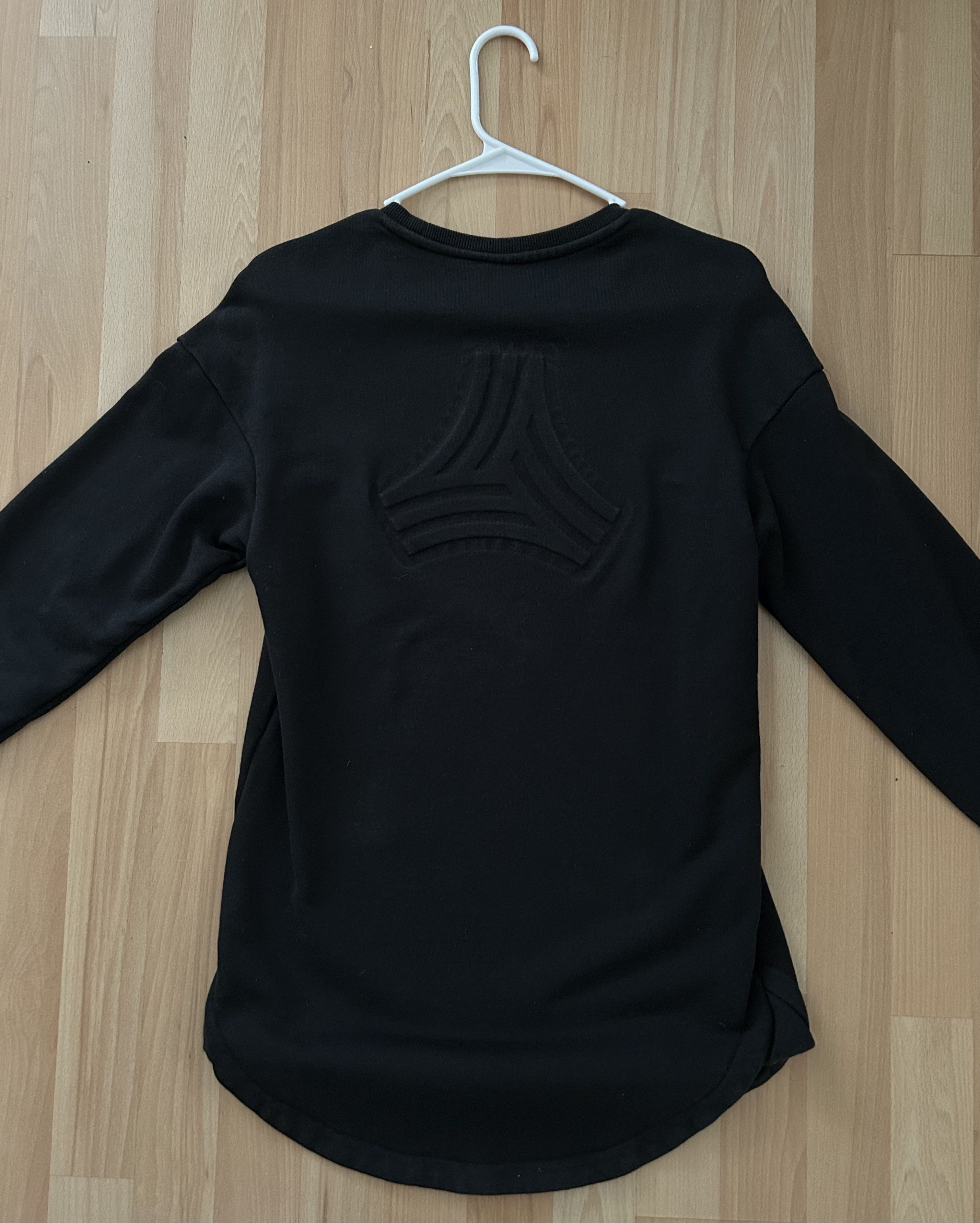 Adidas Adidas Black Oversized Crewneck Sweater Size US S / EU 44-46 / 1 - 3 Thumbnail