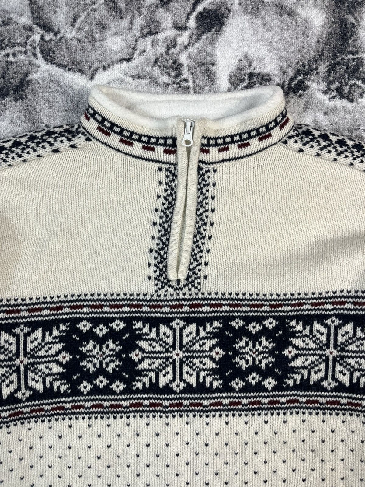 Other Laila & Lasse Nordic Wool Ski Sweater Norway Style Size US XL / EU 56 / 4 - 6 Thumbnail