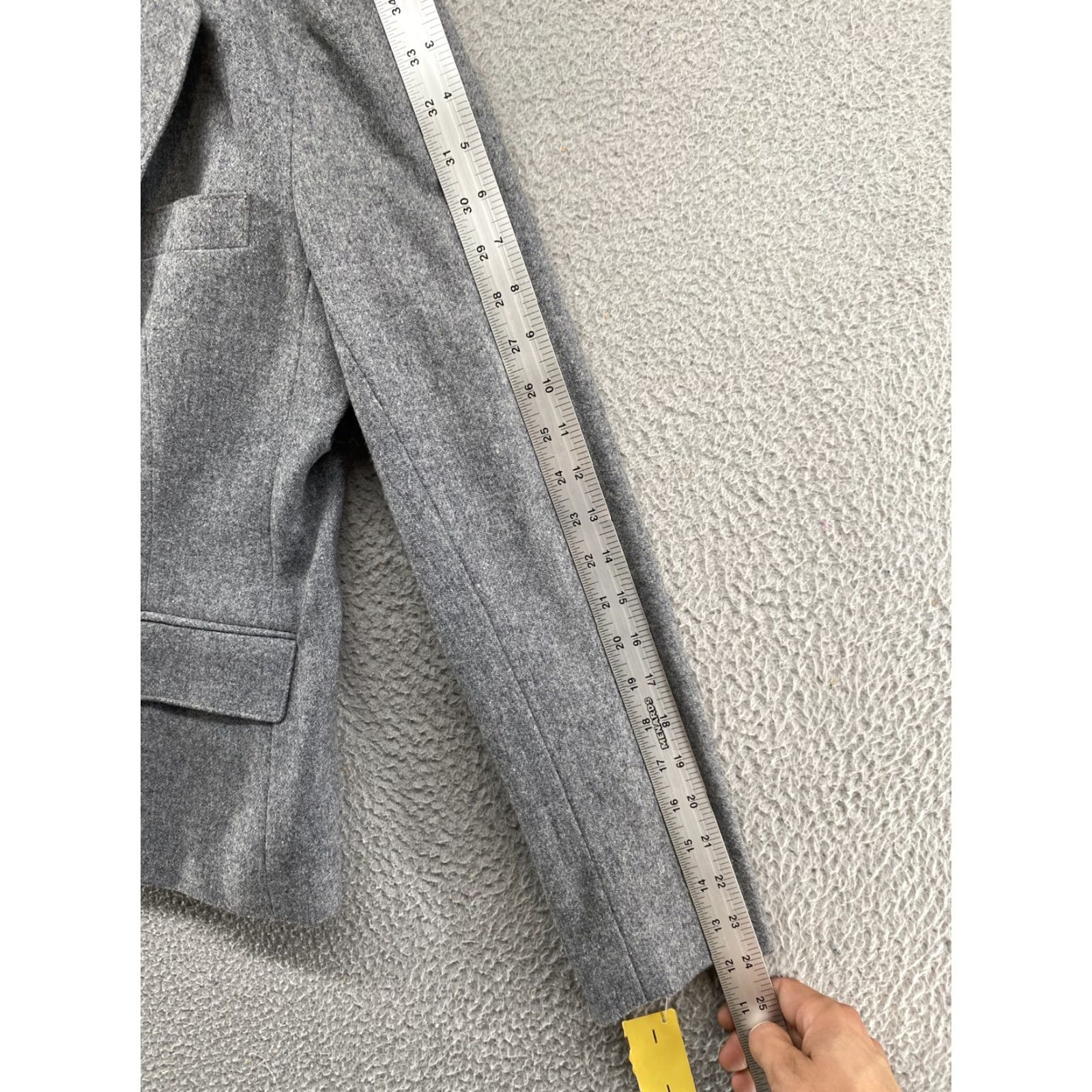 Pendleton VTG Peerless Of Boston Women’s Wool Blazer Career Jacket Gray Size 12 NEW - Business Jacket Mens Womens Girls Boys Size XL / US 12-14 / IT 48-50 - 7 Thumbnail