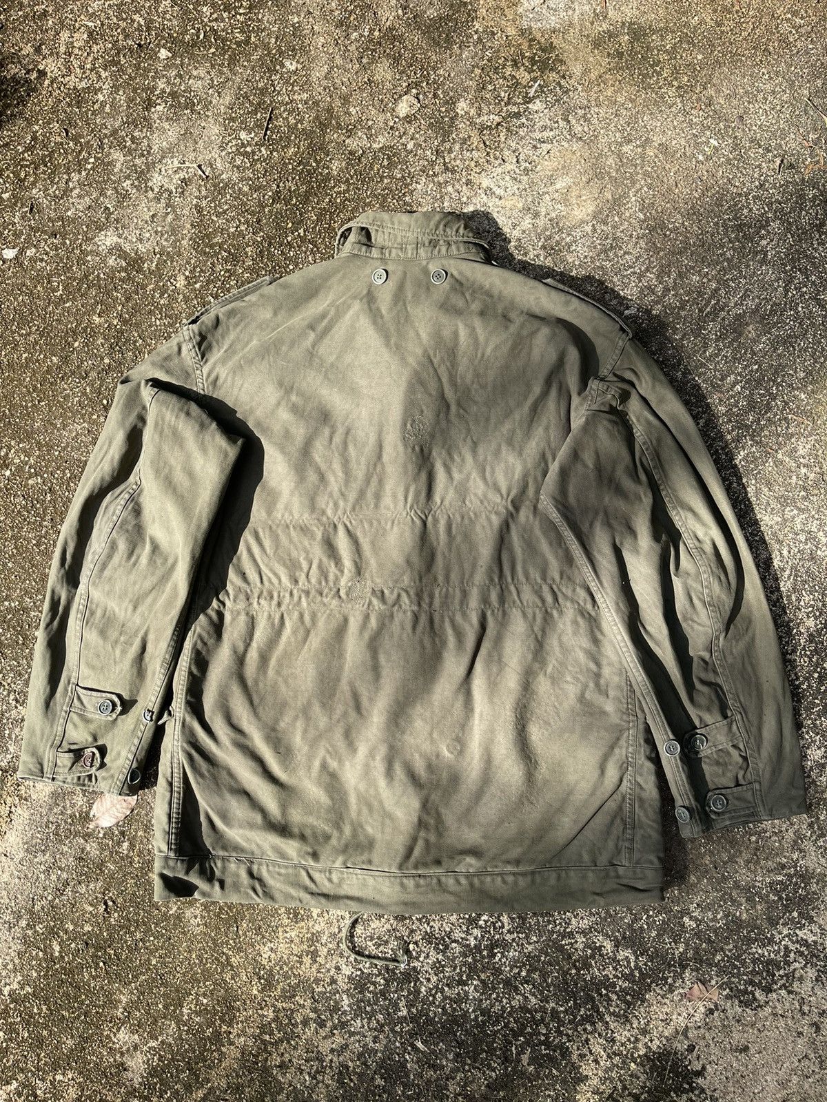 Vintage Vintage German Military M-65 Field Jacket (Faded Olive) Size US XL / EU 56 / 4 - 8 Thumbnail