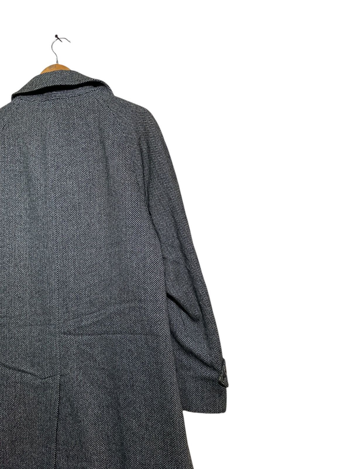 Burberry × Burberry Prorsum 🔥VTG BURBERRY WOOL HBT OVERCOATS JACKET Size US M / EU 48-50 / 2 - 7 Thumbnail