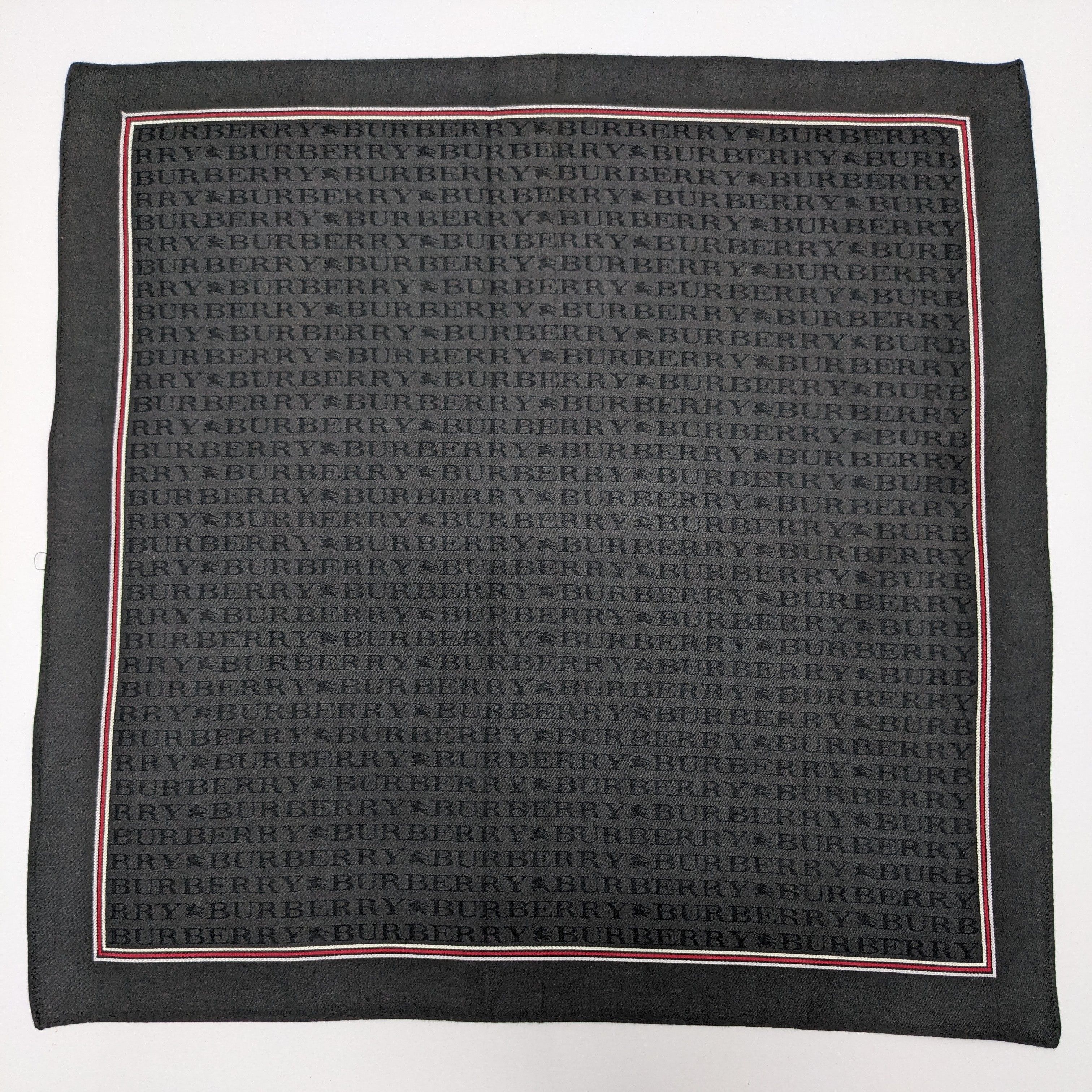 Burberry Burberry Handkerchief Monogram Print with Equestrian Knight Size ONE SIZE - 3 Thumbnail