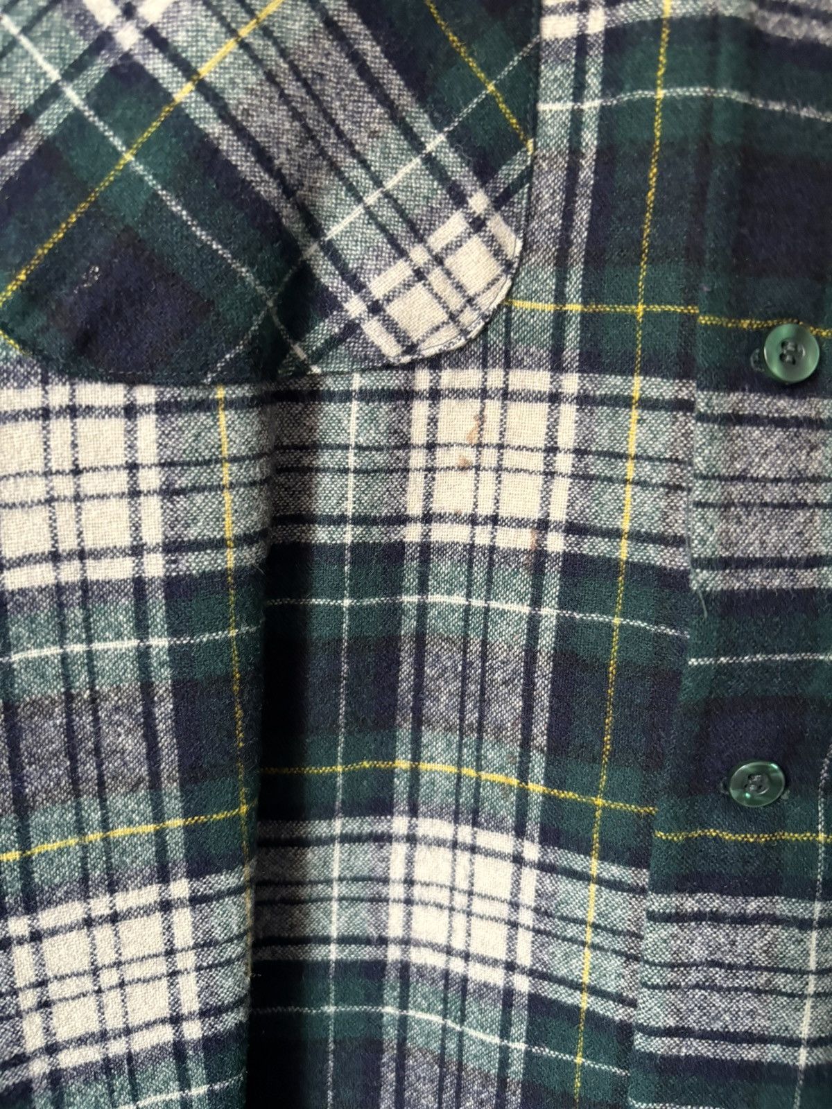 Pendleton Vintage Pendleton Shirt Flannel Made in USA Loop Collar Size US L / EU 52-54 / 3 - 9 Thumbnail