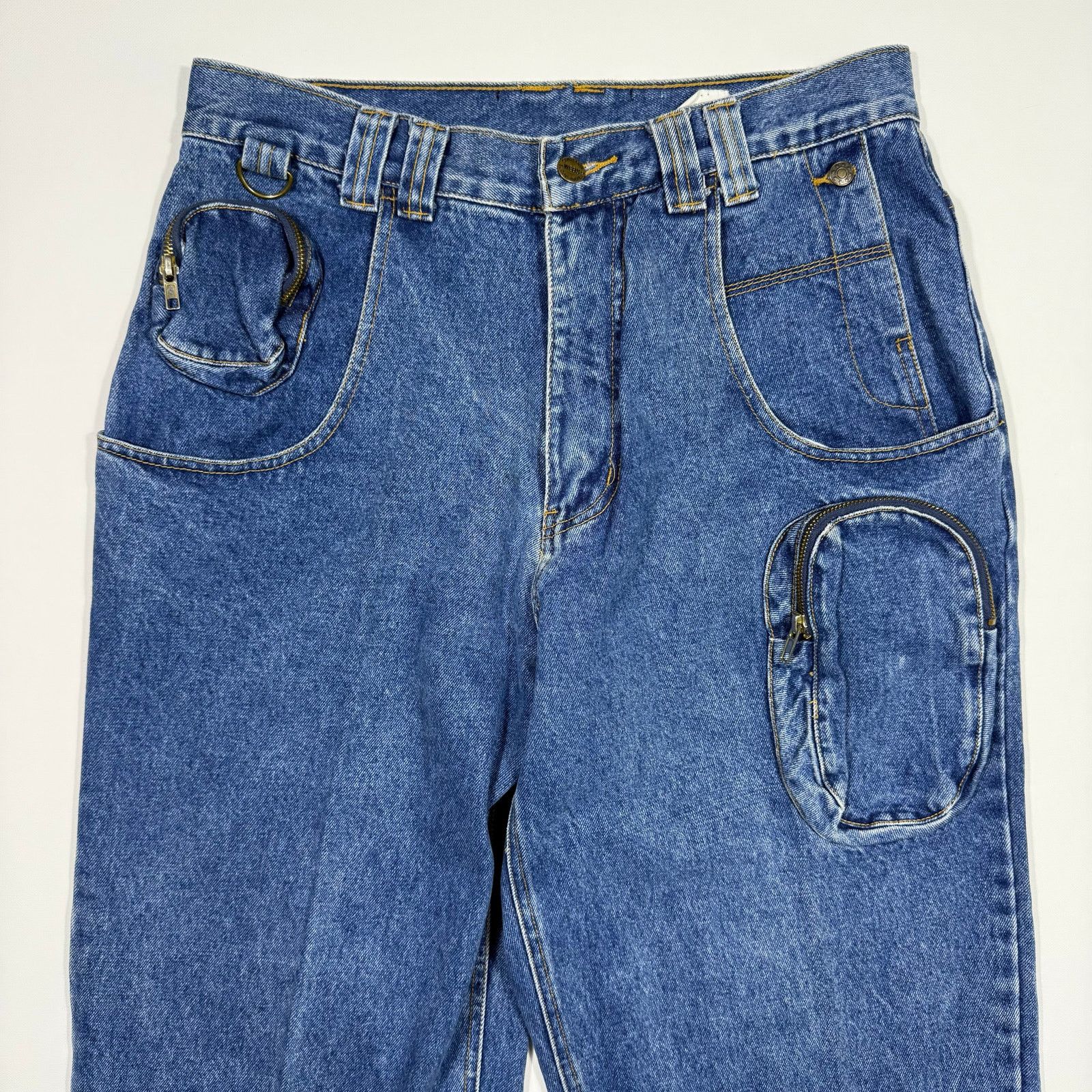 Fubu Vintage FUBU Carpenter Jeans USA Made Y2K Denim 34x32 Size US 34 / EU 50 - 2 Thumbnail