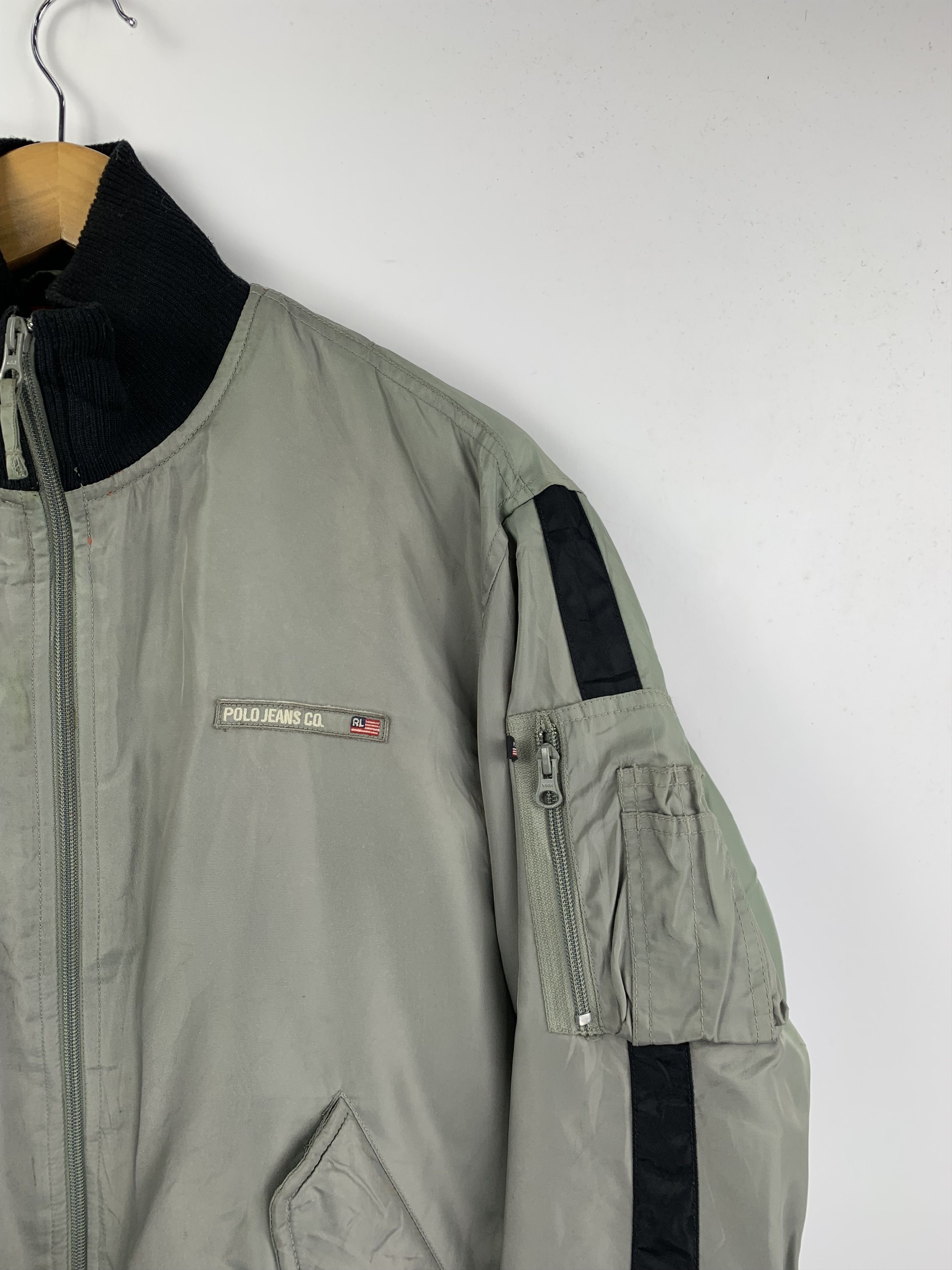 Polo Ralph Lauren Vintage Polo Ralph Lauren ZIp Up Bombers Jacket Size US M / EU 48-50 / 2 - 5 Thumbnail