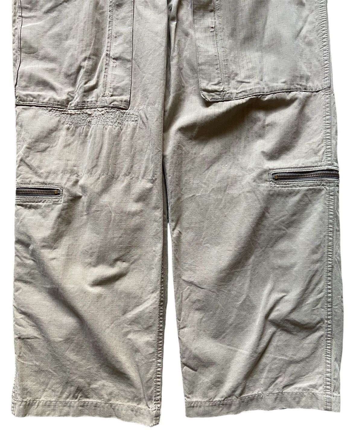 Avirex Vintage Avirex Multi Zipper Pocket Parachute Bondage Pants Size US 34 / EU 50 - 4 Thumbnail