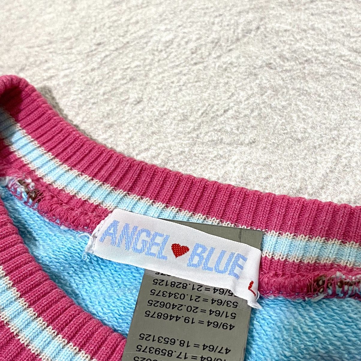 Angel Blue 🔥SALE🔥 Vintage 2000s Angel Blue Sweatshirt Size L / US 10 / IT 46 - 8 Thumbnail